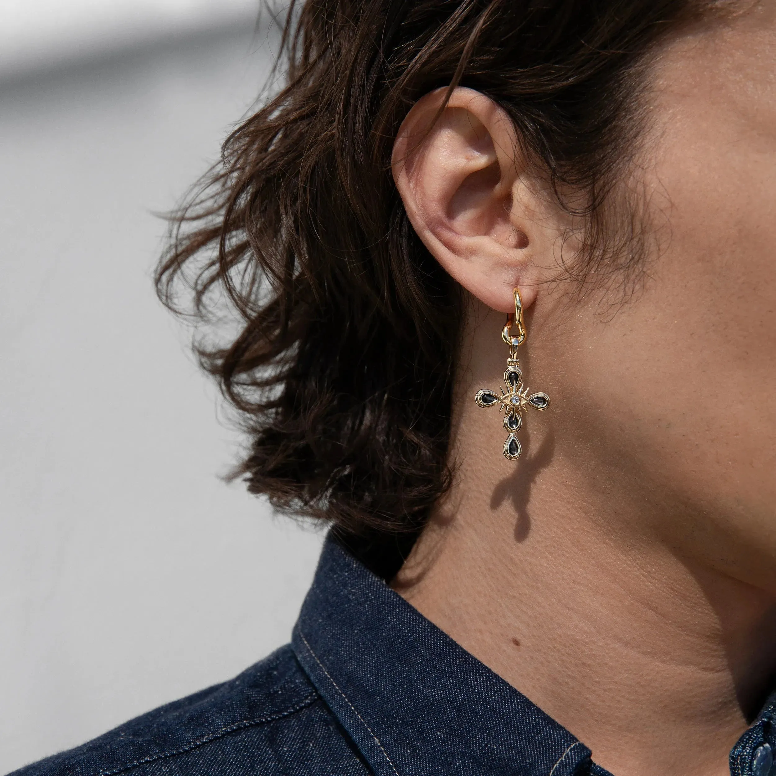 Third Eye Cross Collector Earring sold by Awe Inspired product image thumbnail 2