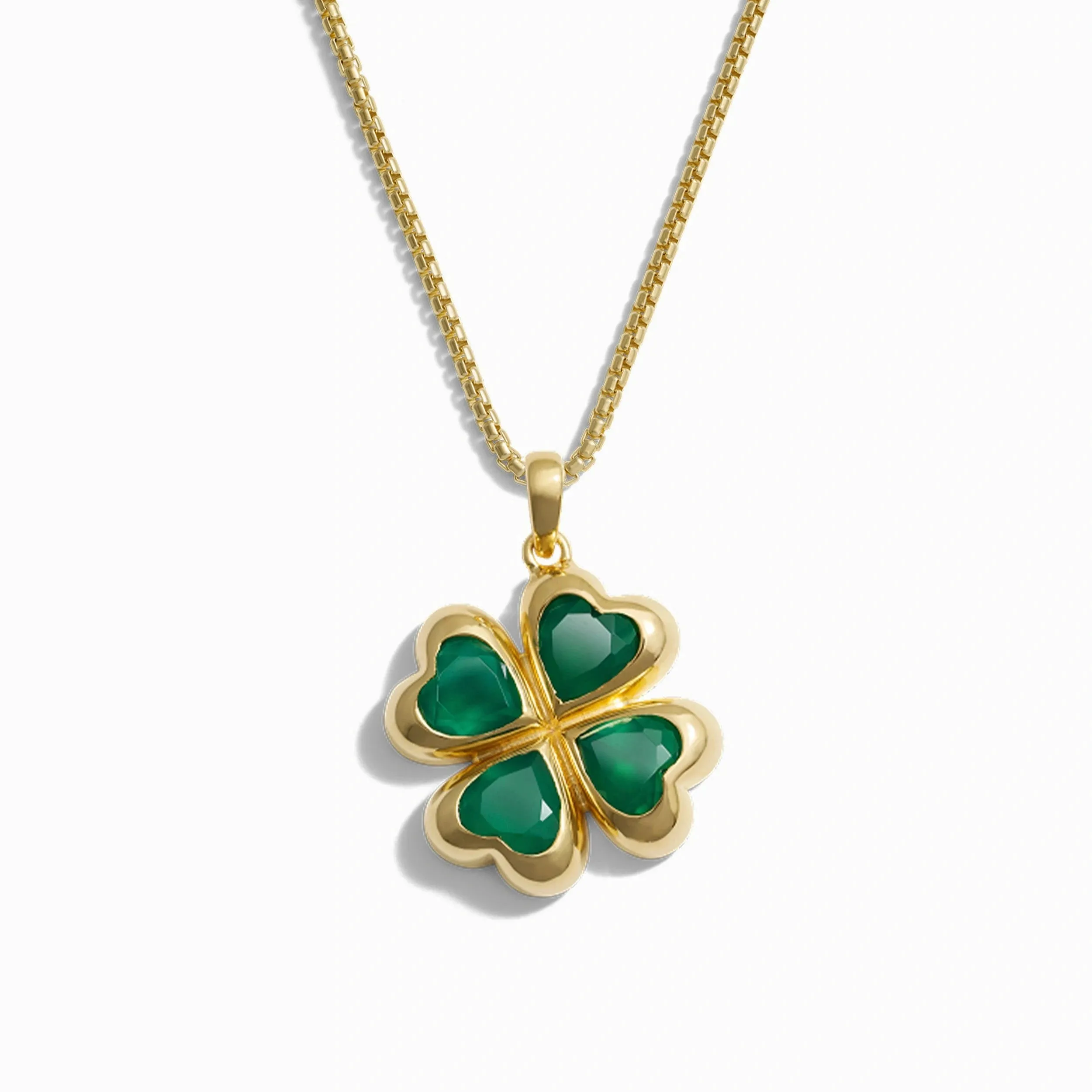 Men's Lucky Clover Necklace sold by Awe Inspired