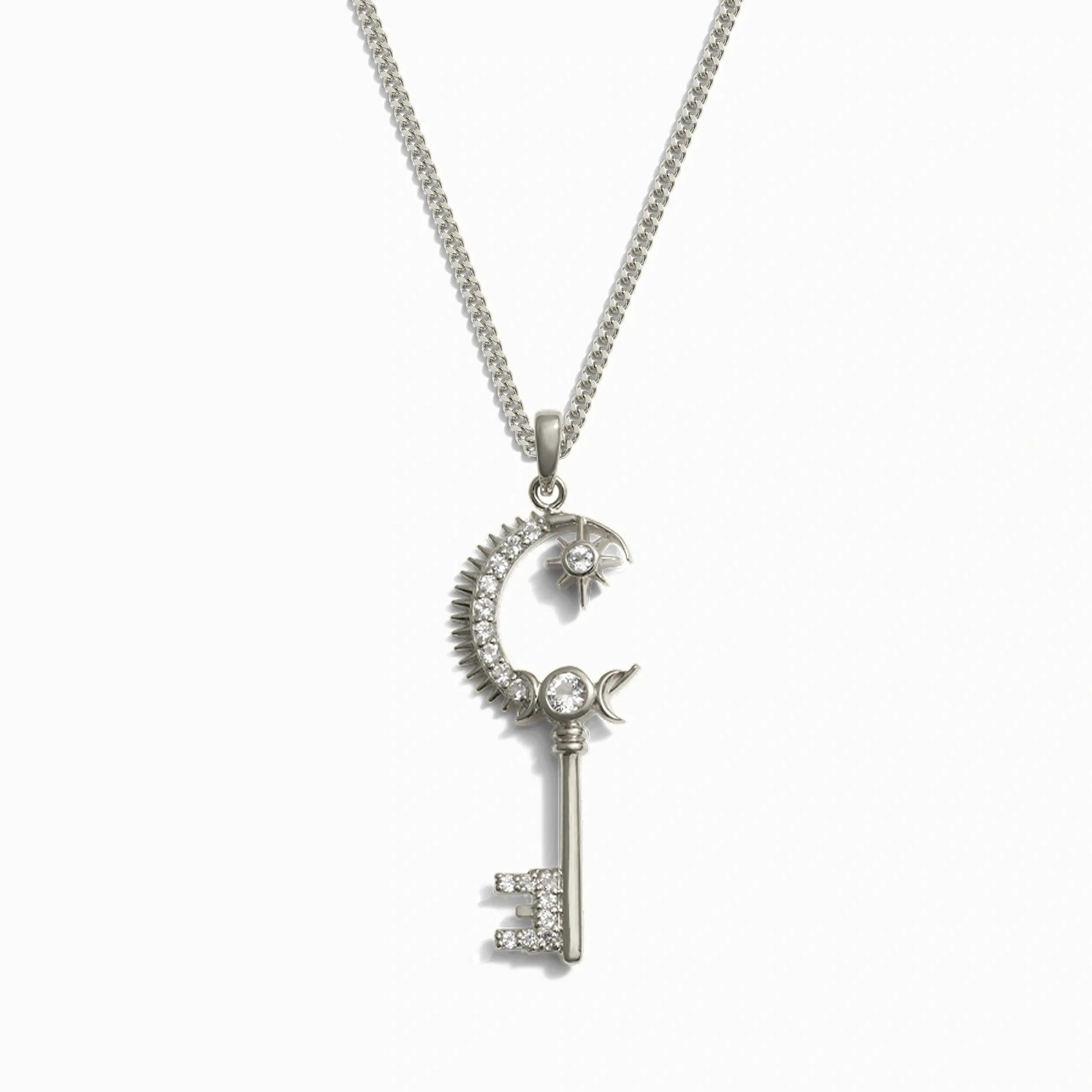 Men's Gate of Heaven Key Necklace sold by Awe Inspired product image thumbnail 3