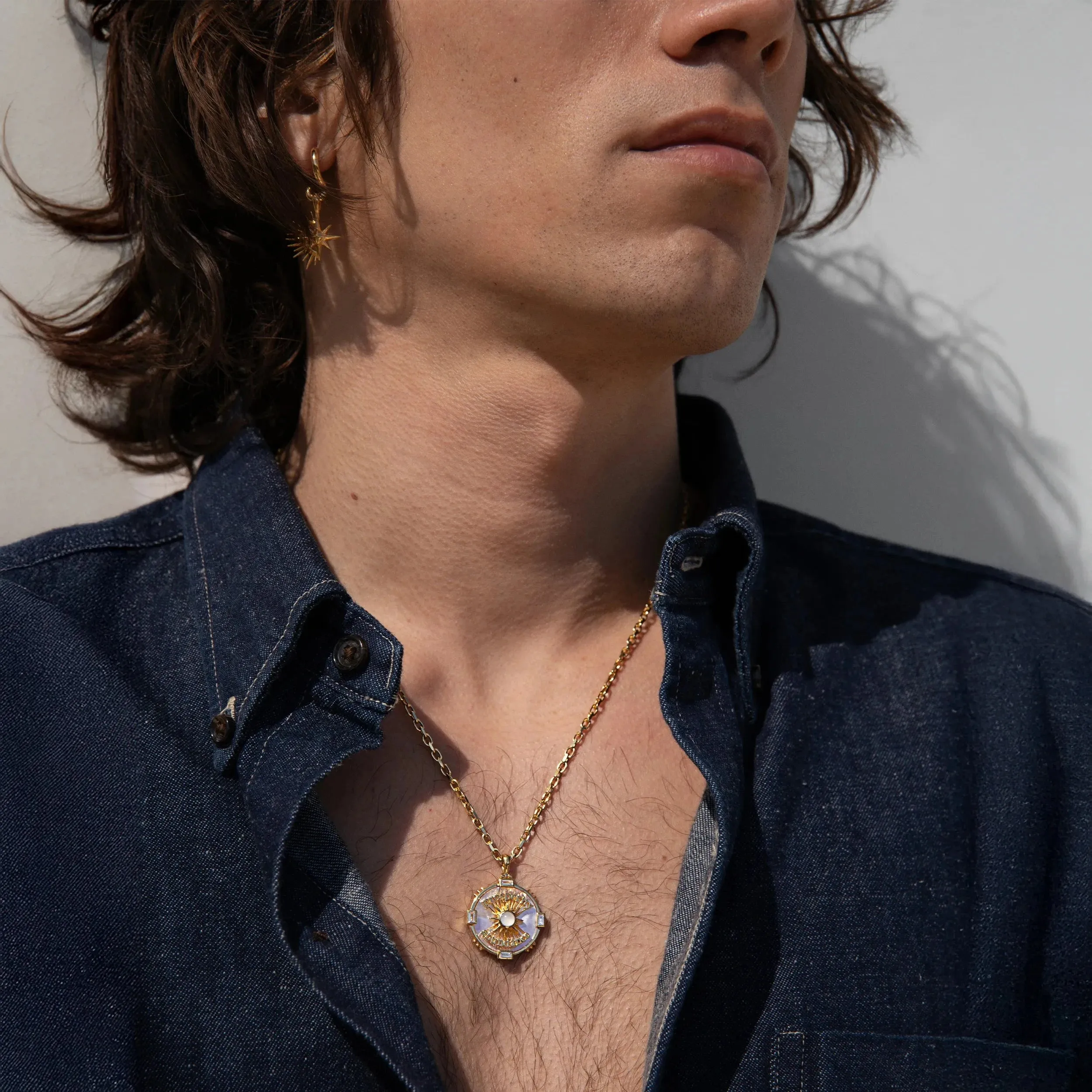 Men's Prosperity & Abundance Necklace sold by Awe Inspired product image thumbnail 2