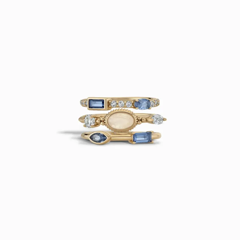 Oracle Stacking Ring Set made by Awe Inspired