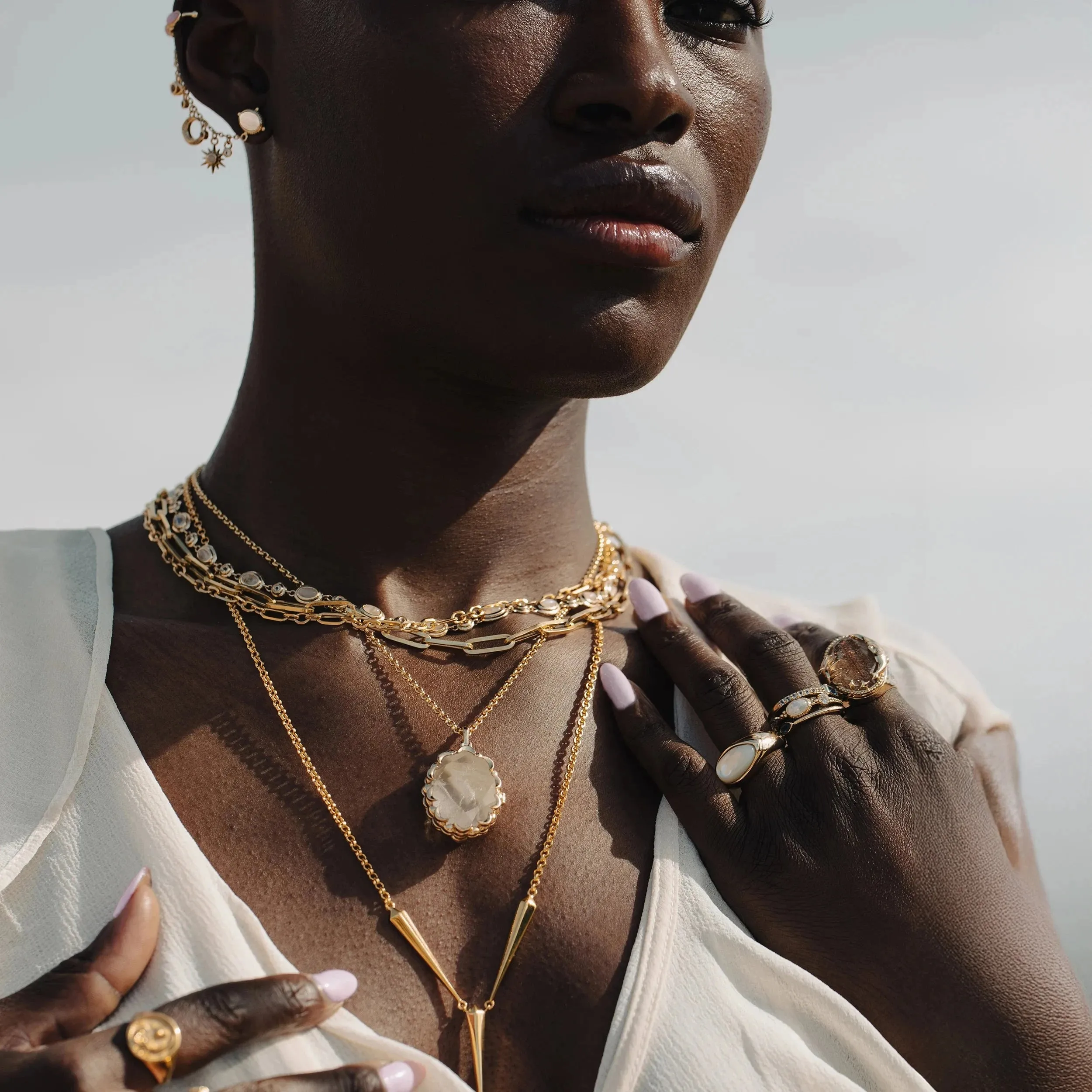 Oracle Stacking Ring Set sold by Awe Inspired product image thumbnail 3