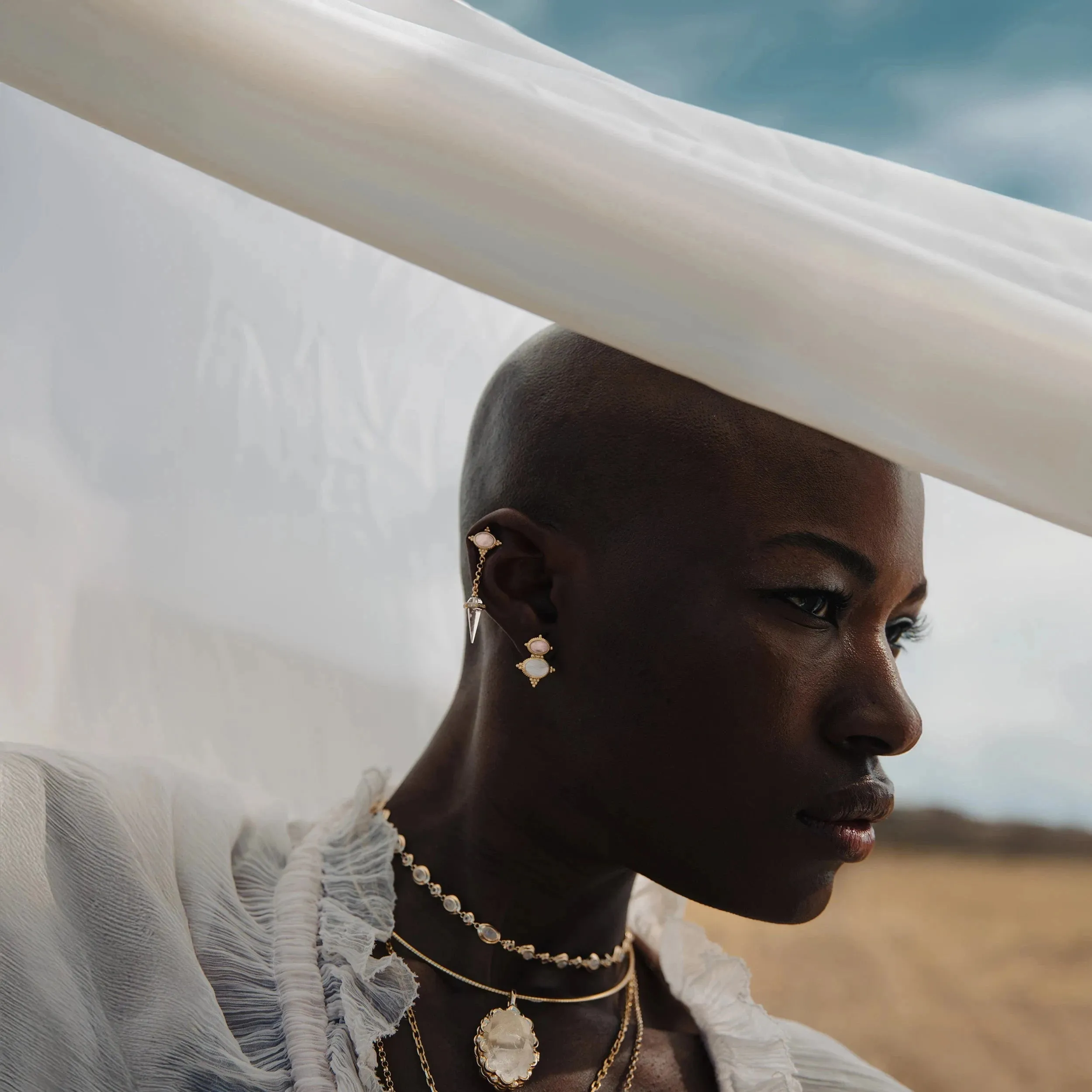 Oracle Drop Studs sold by Awe Inspired product image thumbnail 4