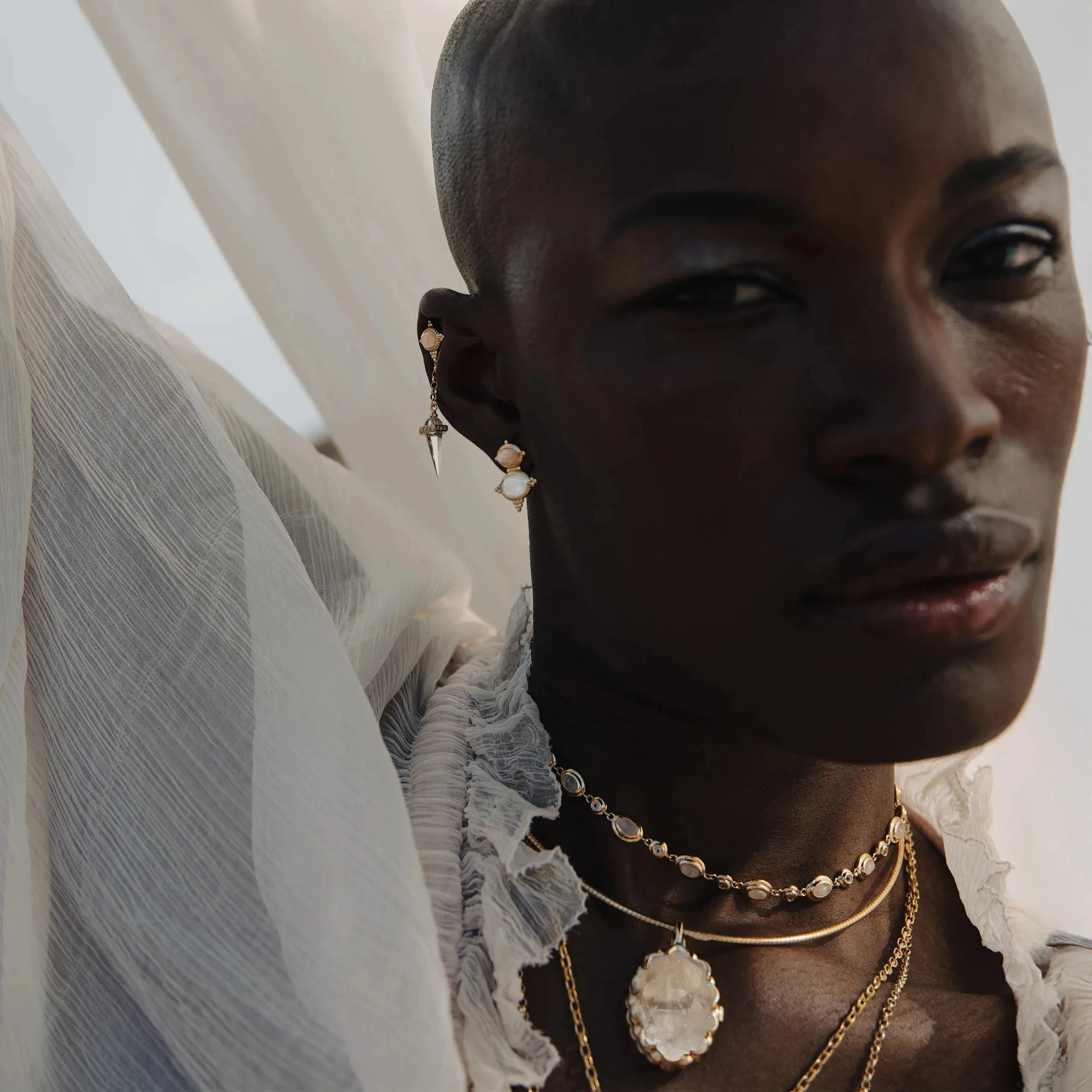 Oracle Drop Studs sold by Awe Inspired product image thumbnail 3