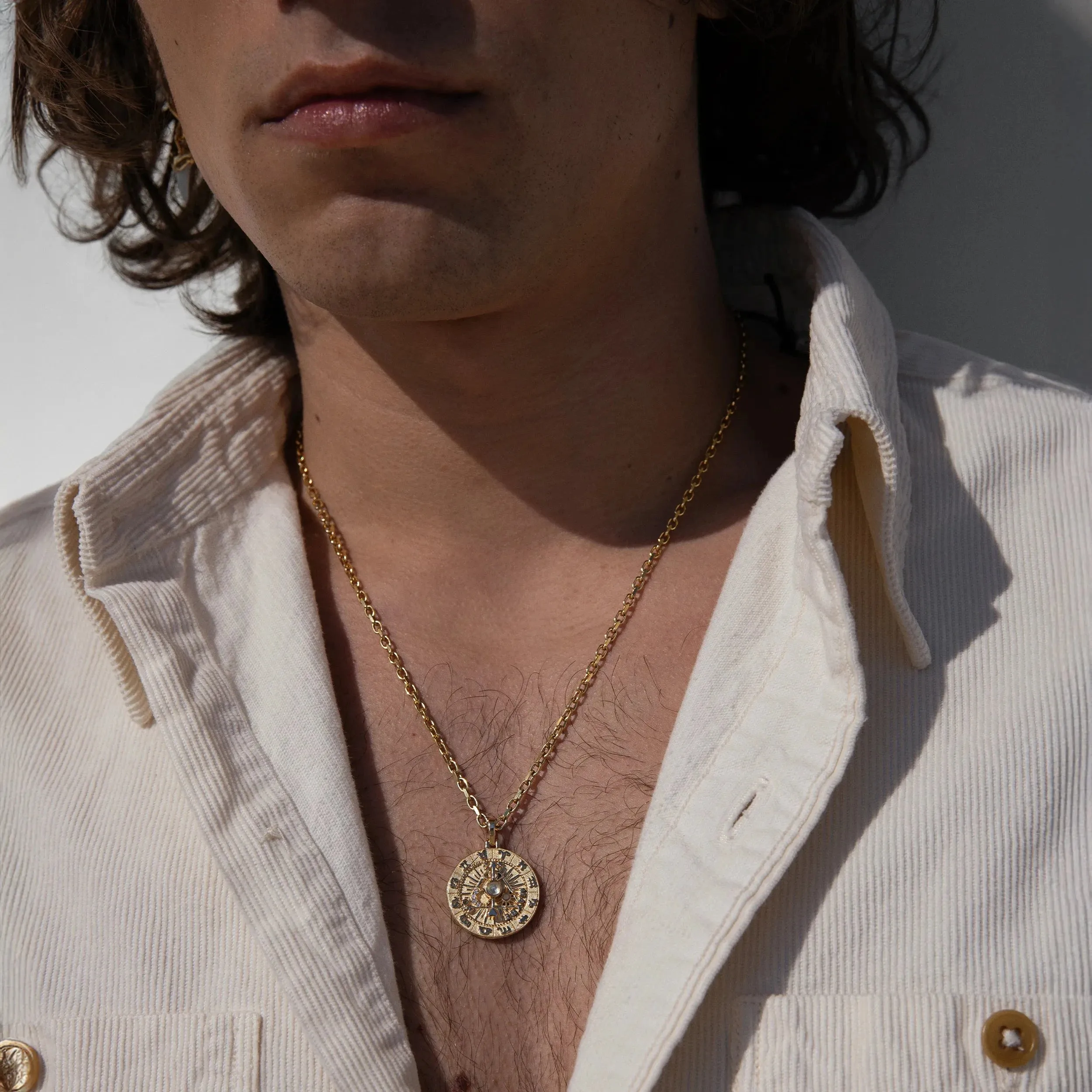 Men's Ask The Oracle Necklace sold by Awe Inspired product image thumbnail 2