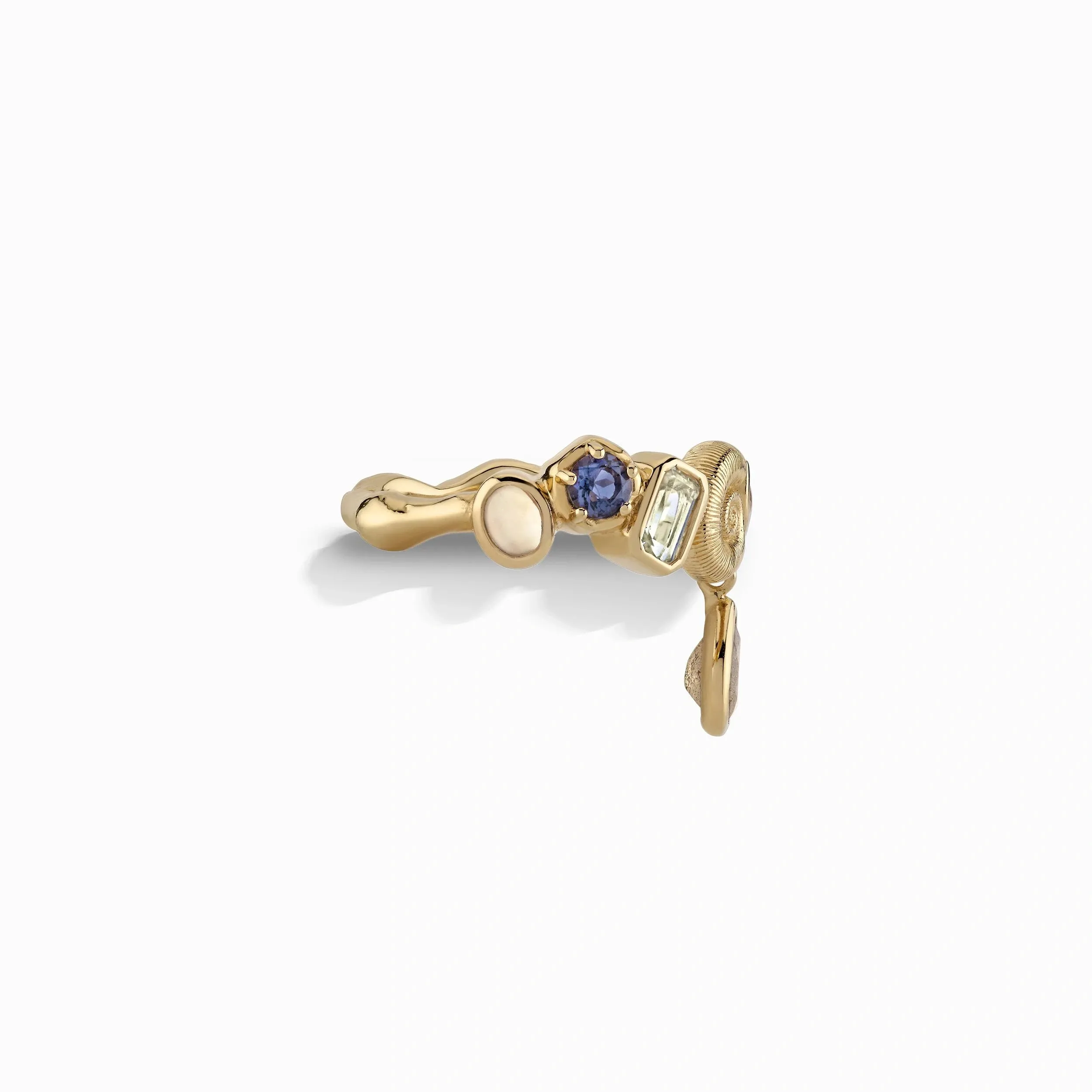 Deep Sea Gemstone Ring sold by Awe Inspired product image thumbnail 5