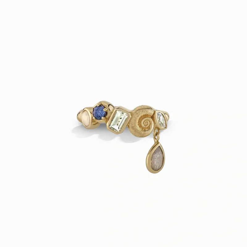 Deep Sea Gemstone Ring sold by Awe Inspired