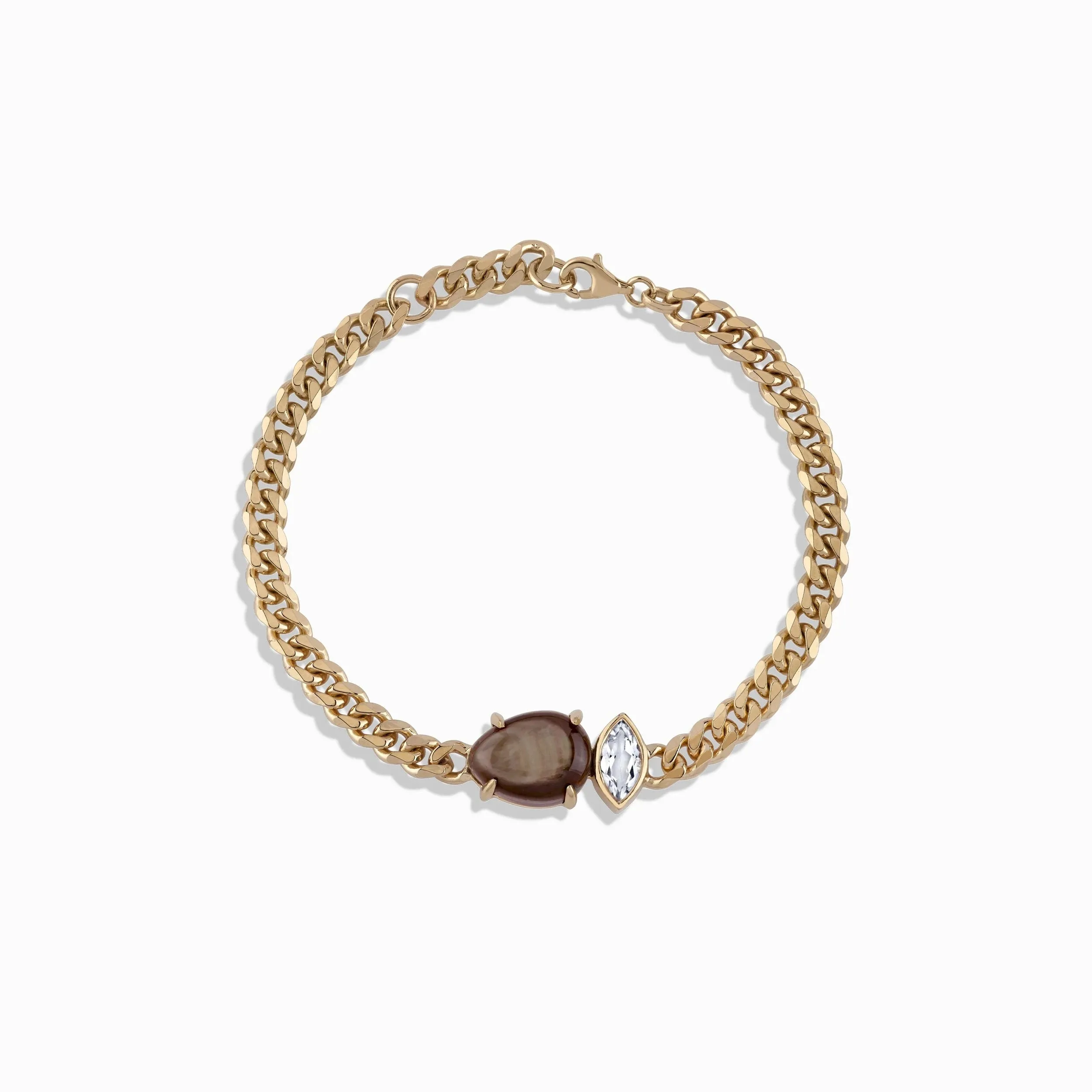 Deep Sea Black Mother of Pearl Bracelet sold by Awe Inspired