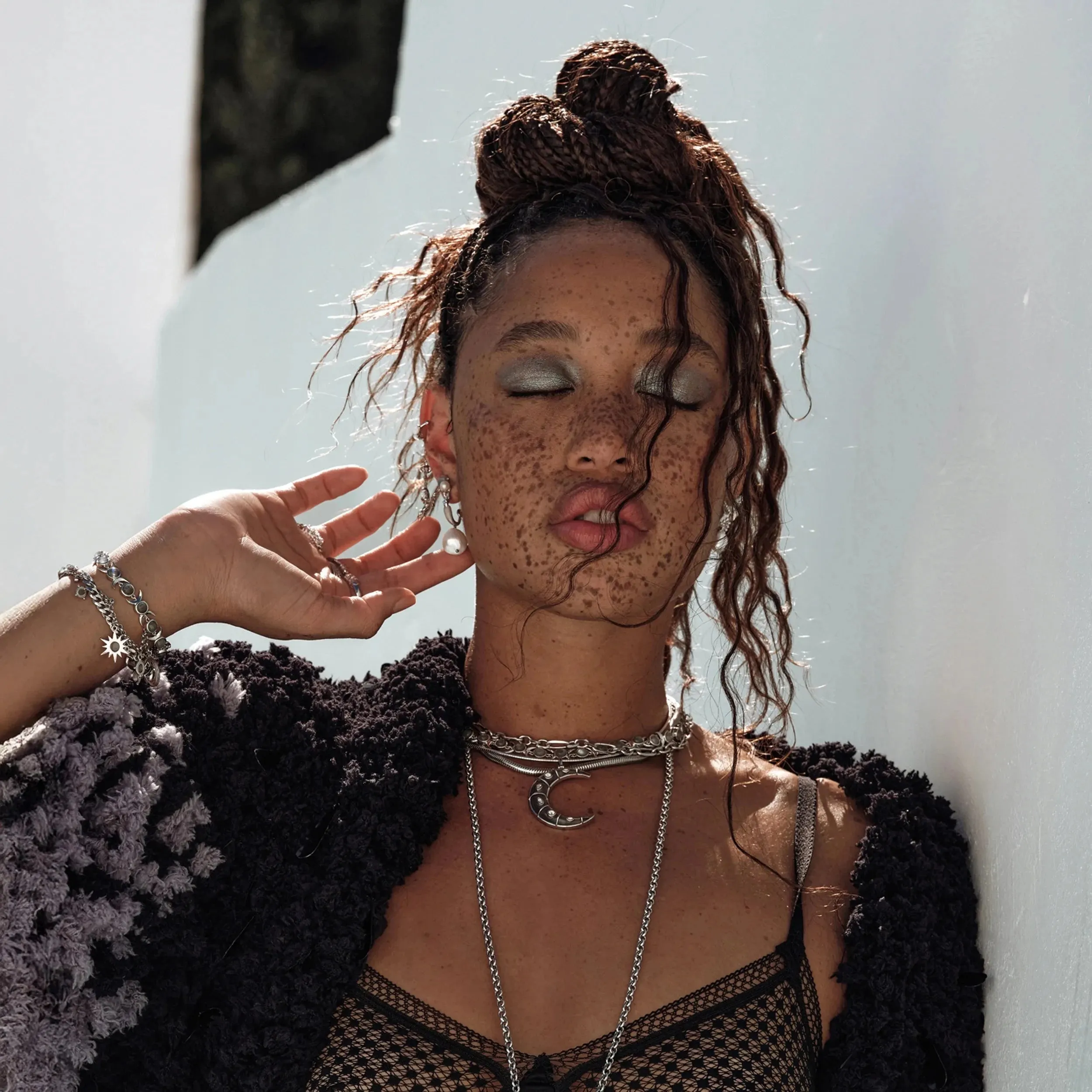 Sea Siren Pearl Earrings sold by Awe Inspired product image thumbnail 3