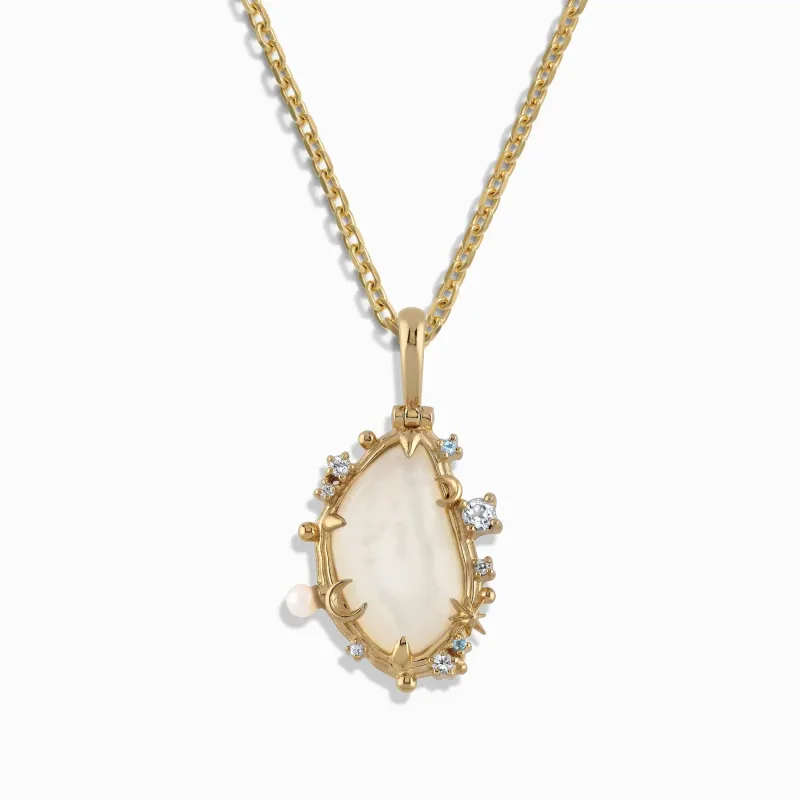 Gemstone Barnacle Necklace sold by Awe Inspired