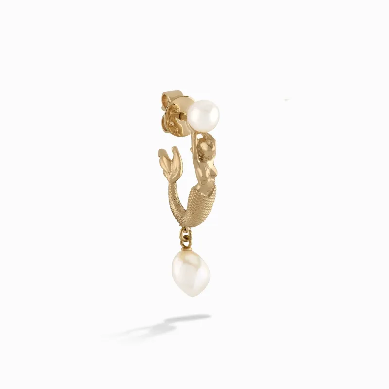 Men's Sea Siren Earring sold by Awe Inspired