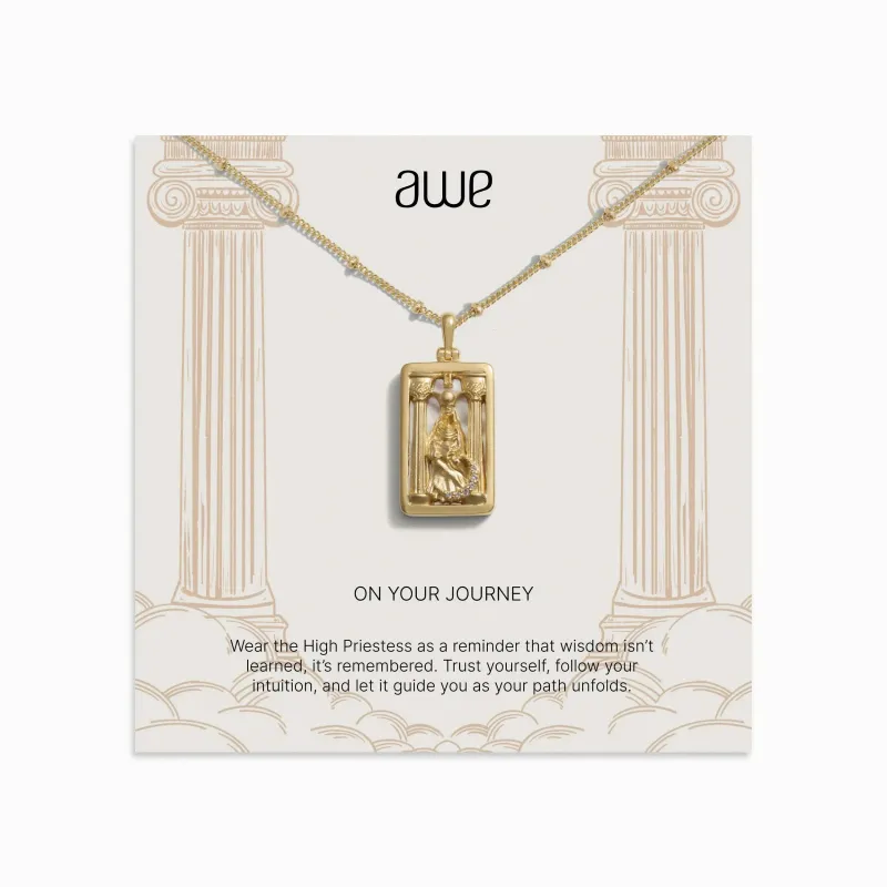 The High Priestess Tarot Card Gift Set sold by Awe Inspired