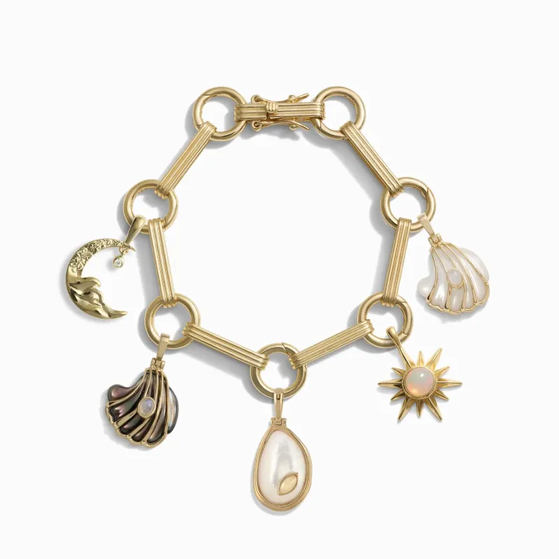 Oceans Bar Charm Bracelet sold by Awe Inspired