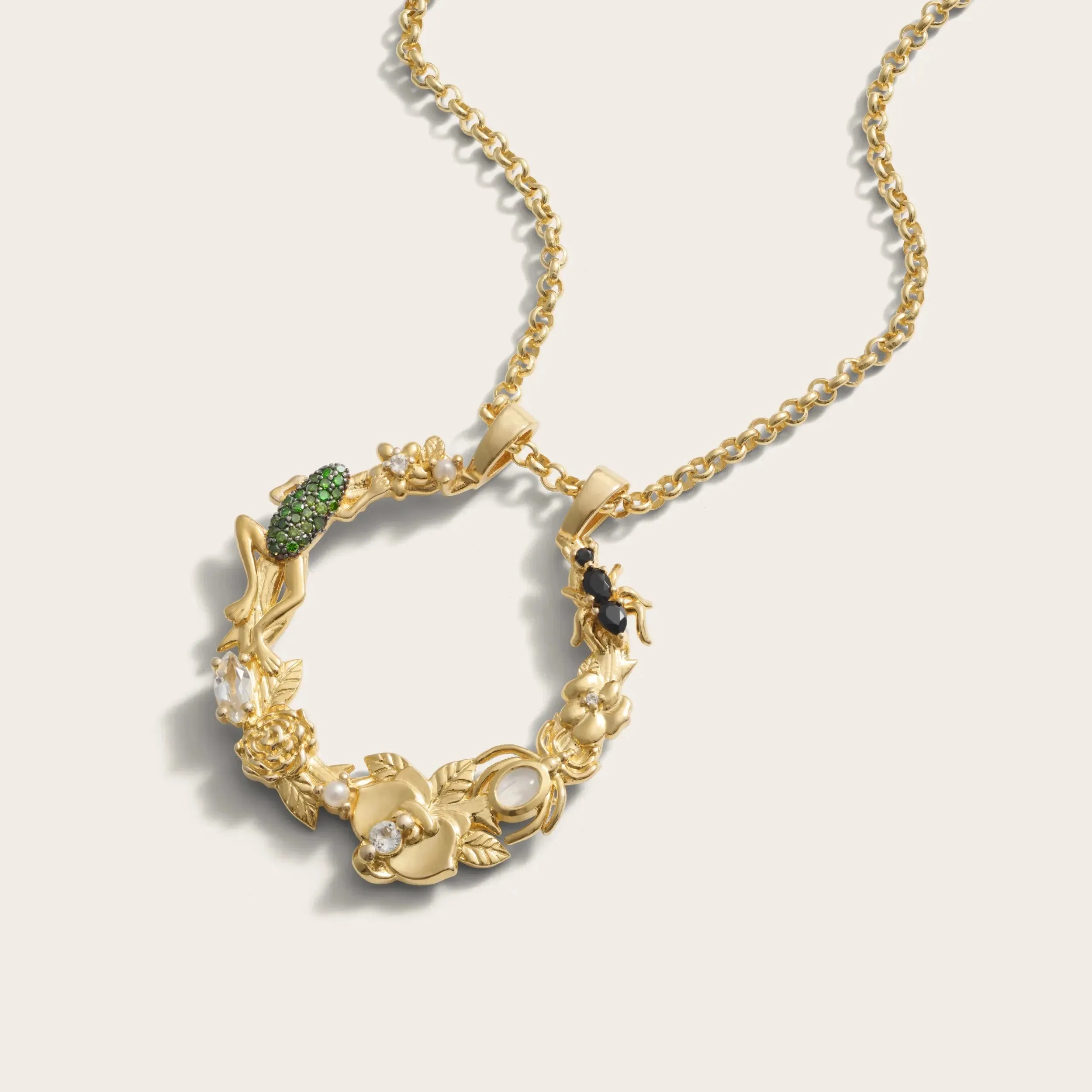 Secret Forest Halo Necklace sold by Awe Inspired product image thumbnail 4