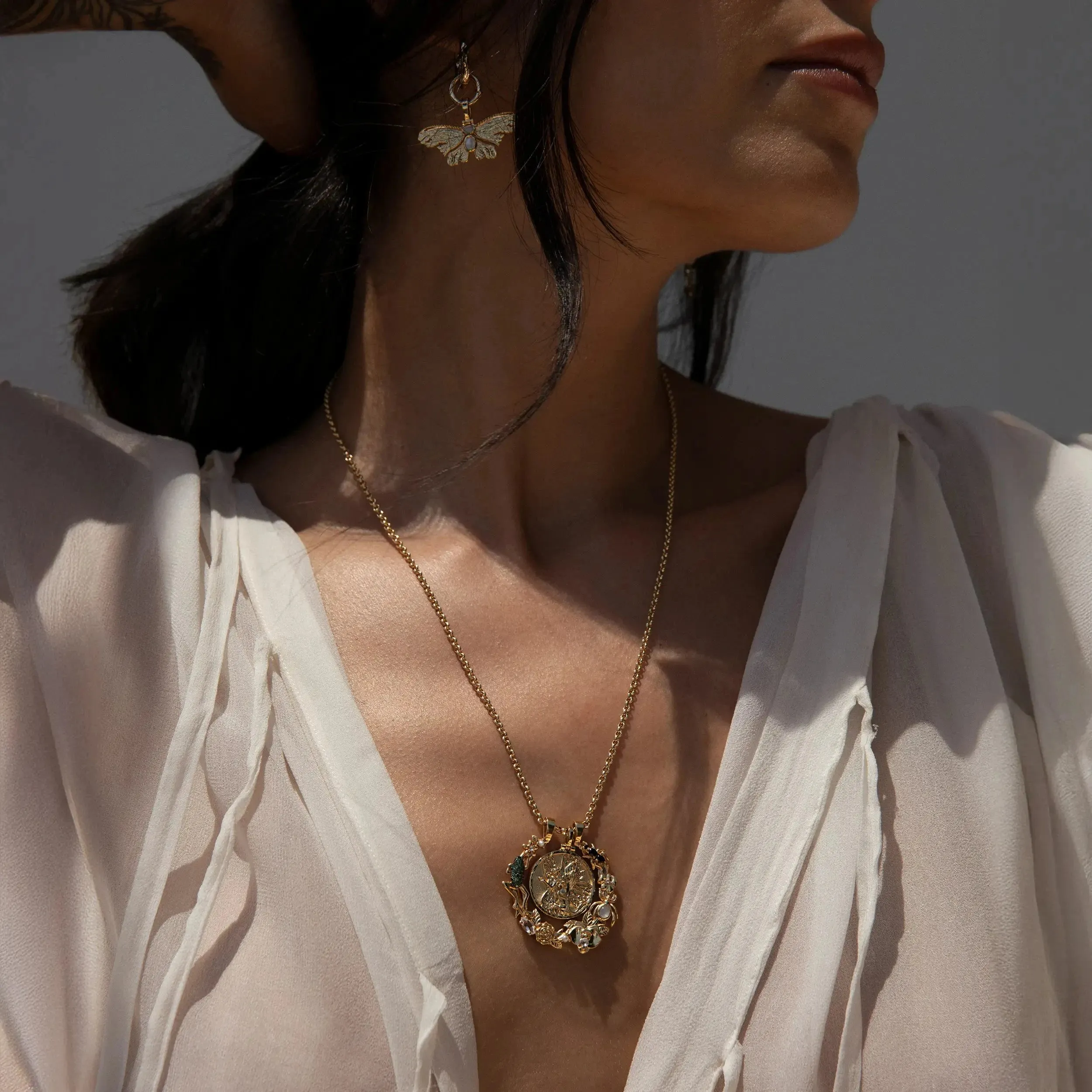 Secret Forest Halo Necklace sold by Awe Inspired product image thumbnail 5