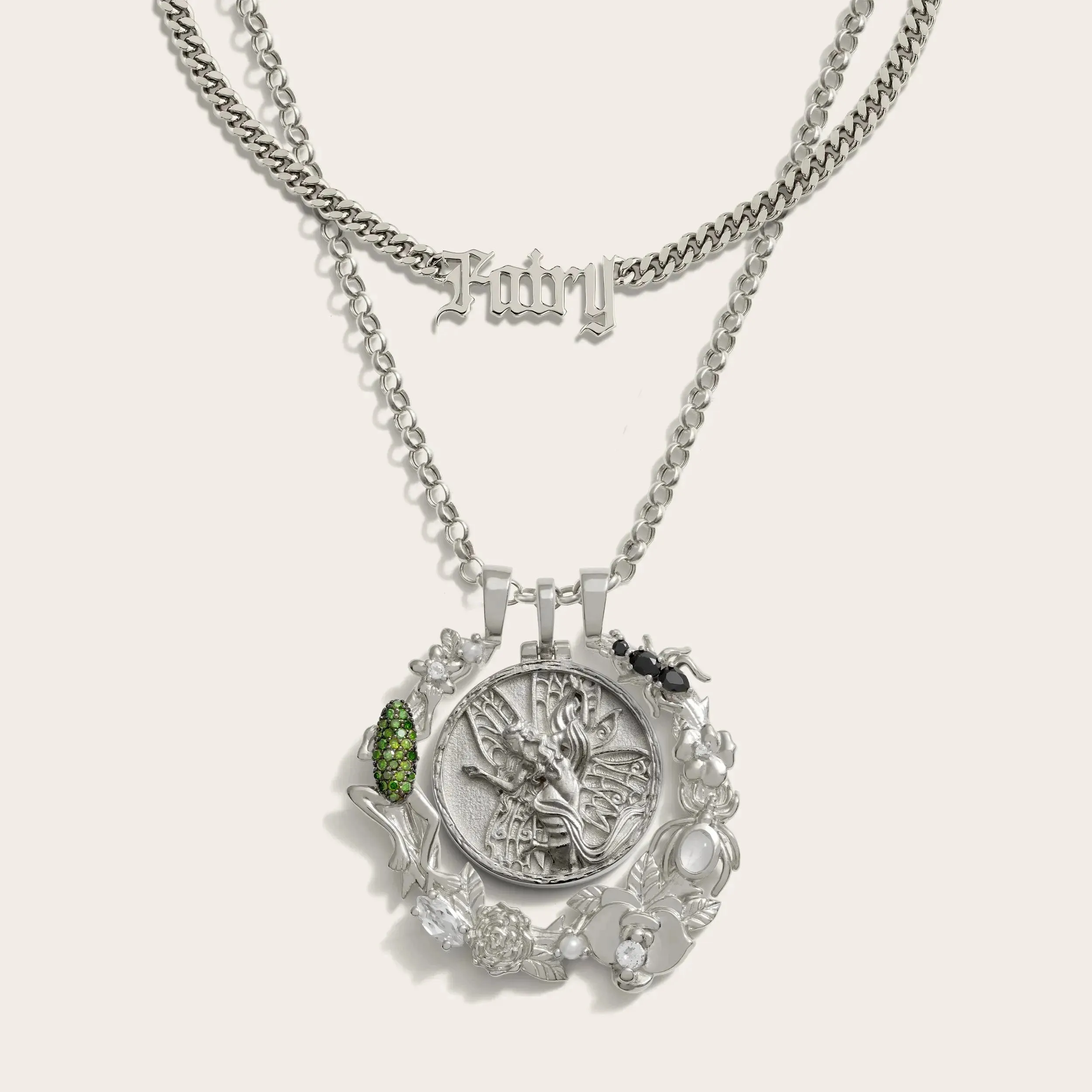 Queen of the Fairies Necklace Set sold by Awe Inspired product image thumbnail 5