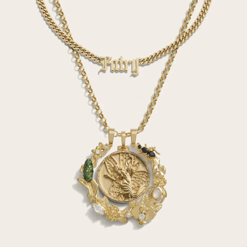 Queen of the Fairies Necklace Set sold by Awe Inspired