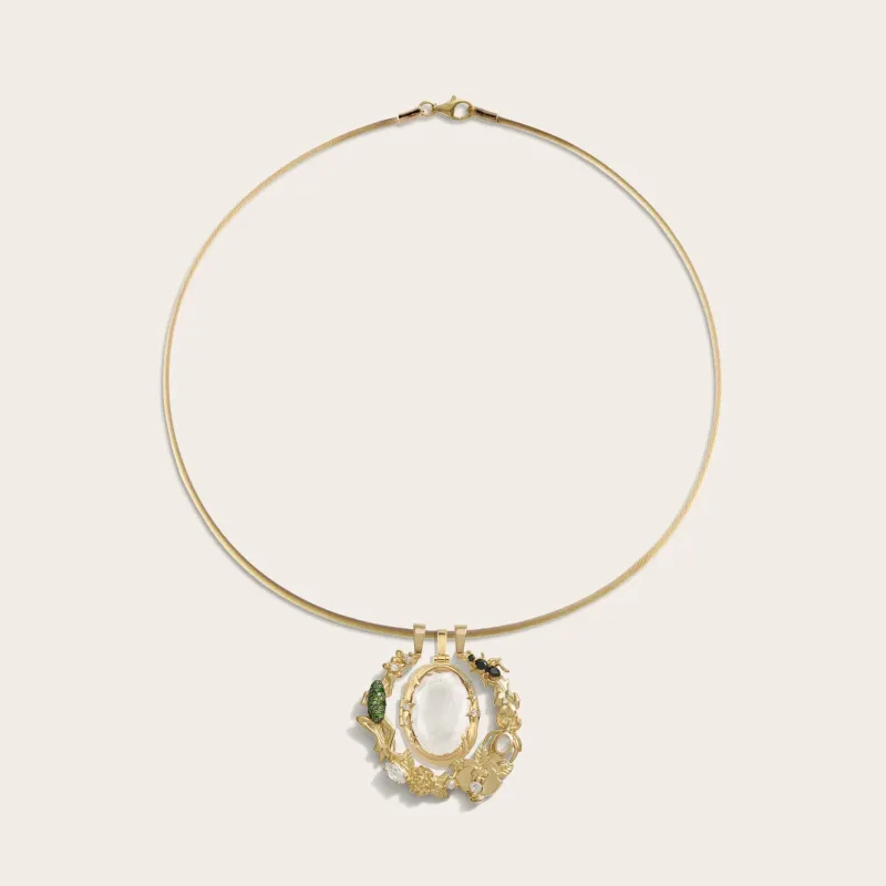 Fairy Realm Charm Collar sold by Awe Inspired