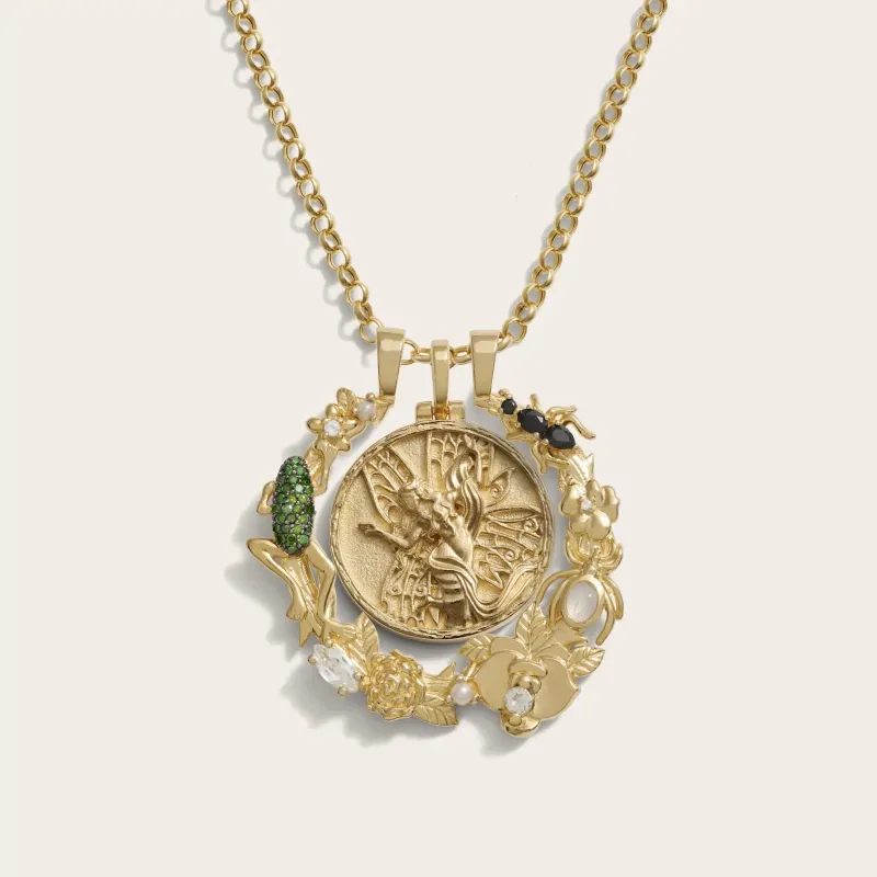 Queen of the Fairies Halo Necklace sold by Awe Inspired