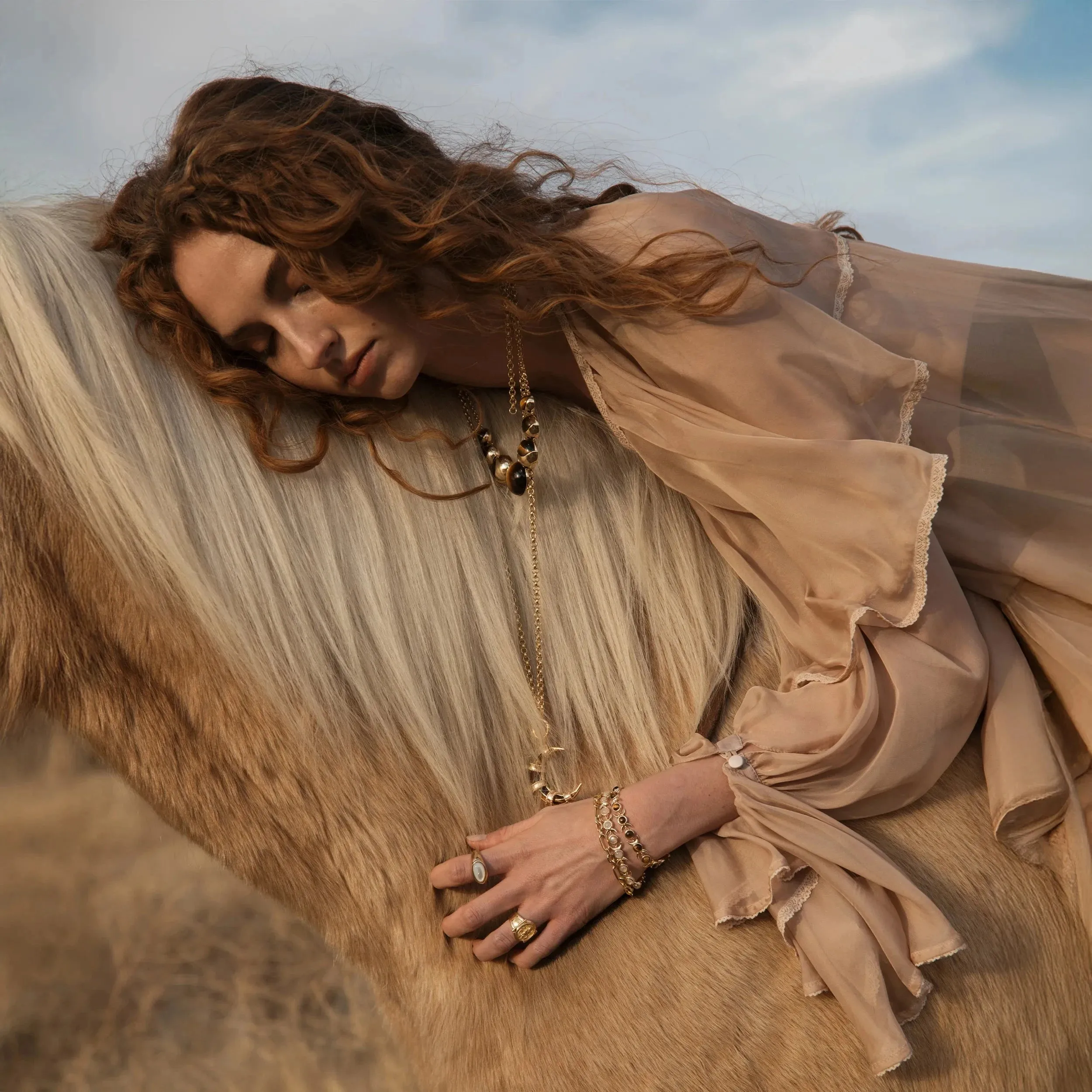 Long Boho Necklace sold by Awe Inspired product image thumbnail 5