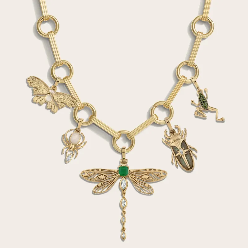 Forest Fairy Bar Charm Necklace sold by Awe Inspired