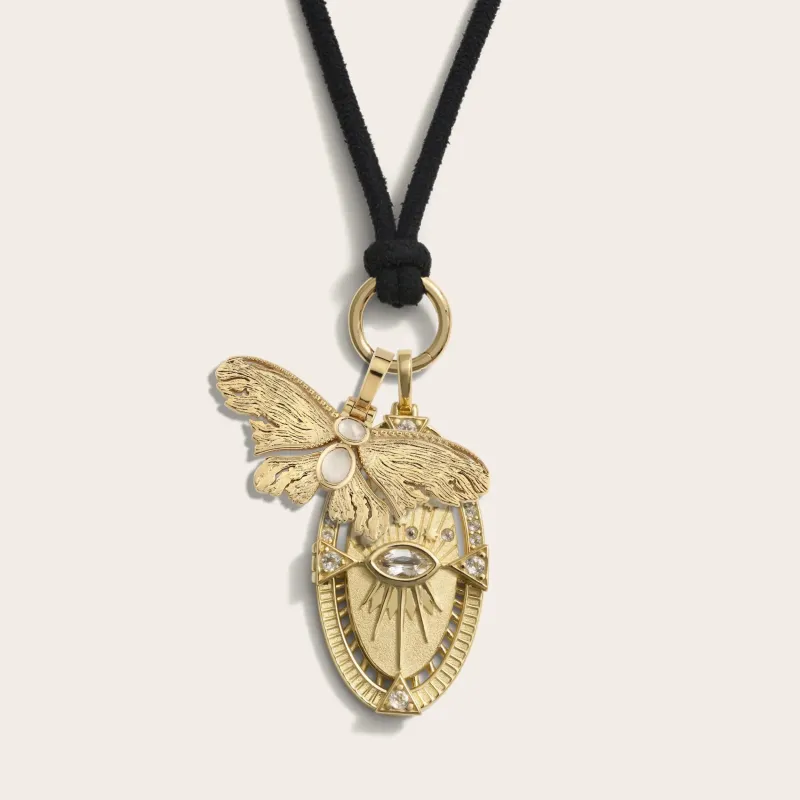 Dream Fairy Cord Charm Necklace sold by Awe Inspired