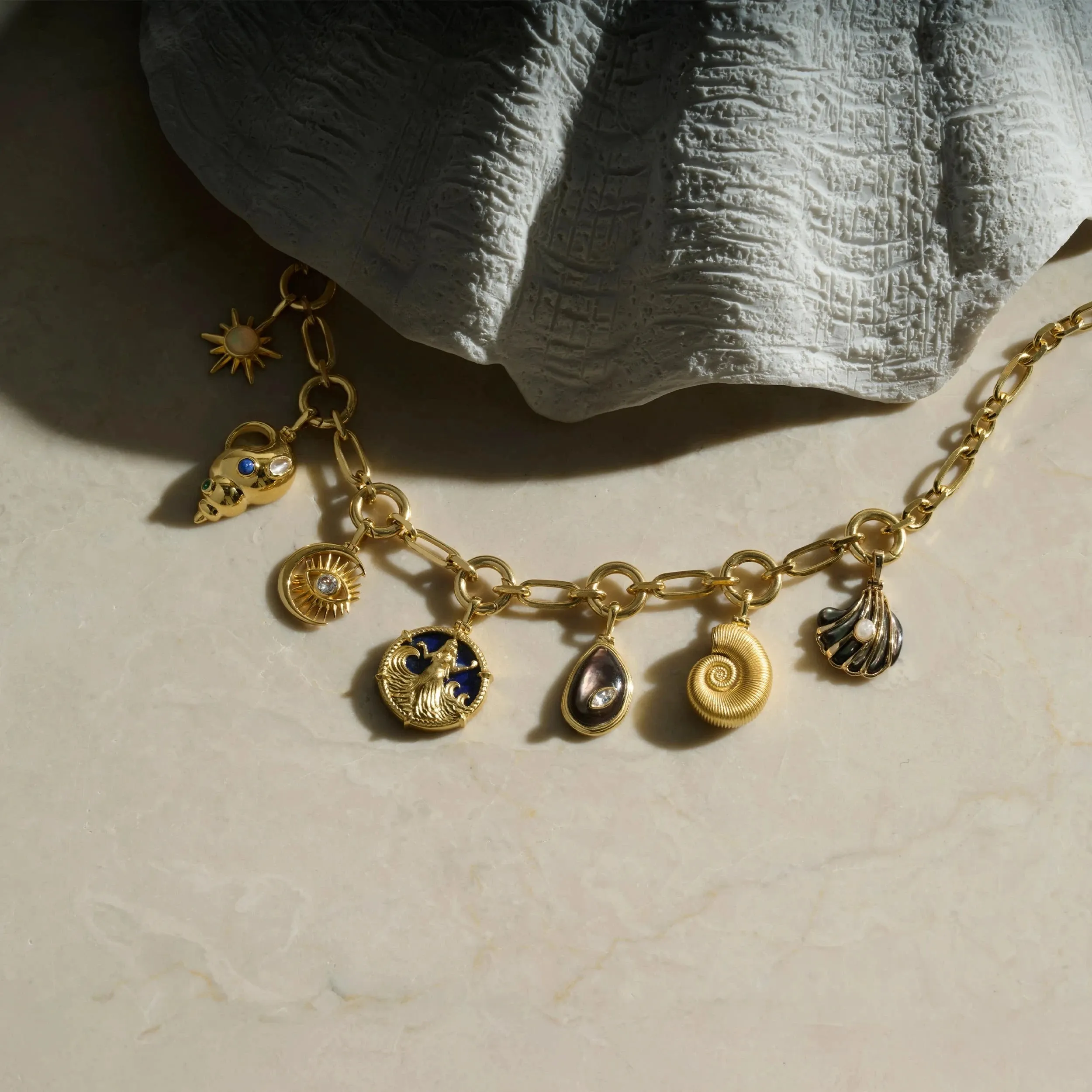 Oceans Statement Necklace Set sold by Awe Inspired product image thumbnail 4