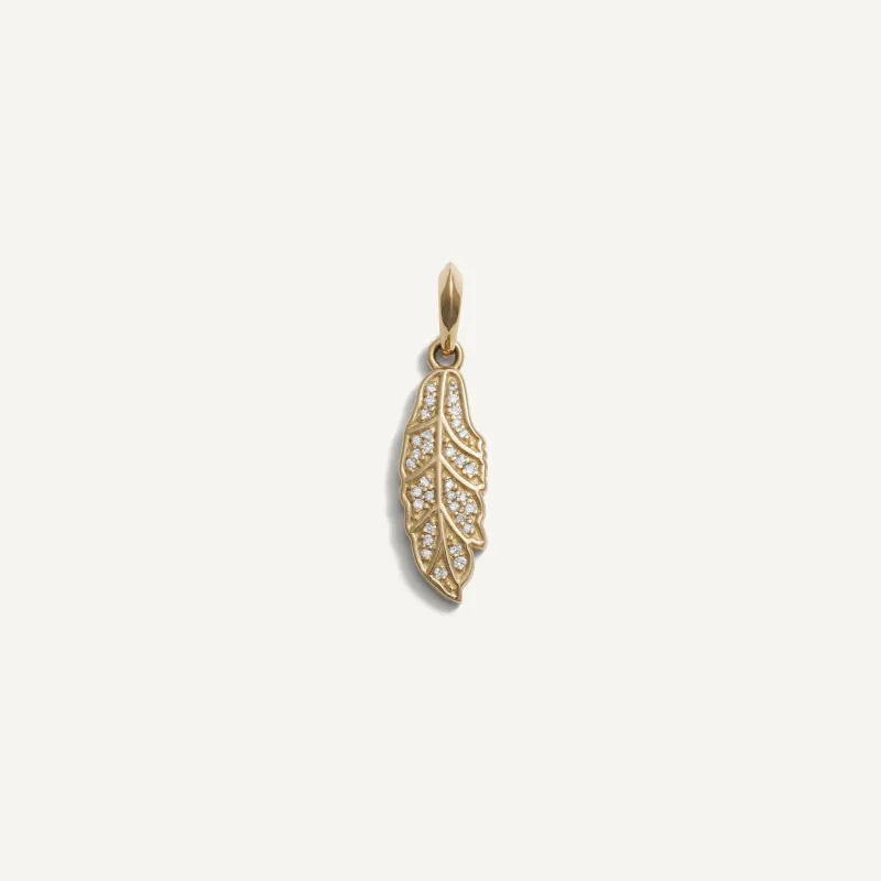 Diamond Feather Amulet sold by Awe Inspired