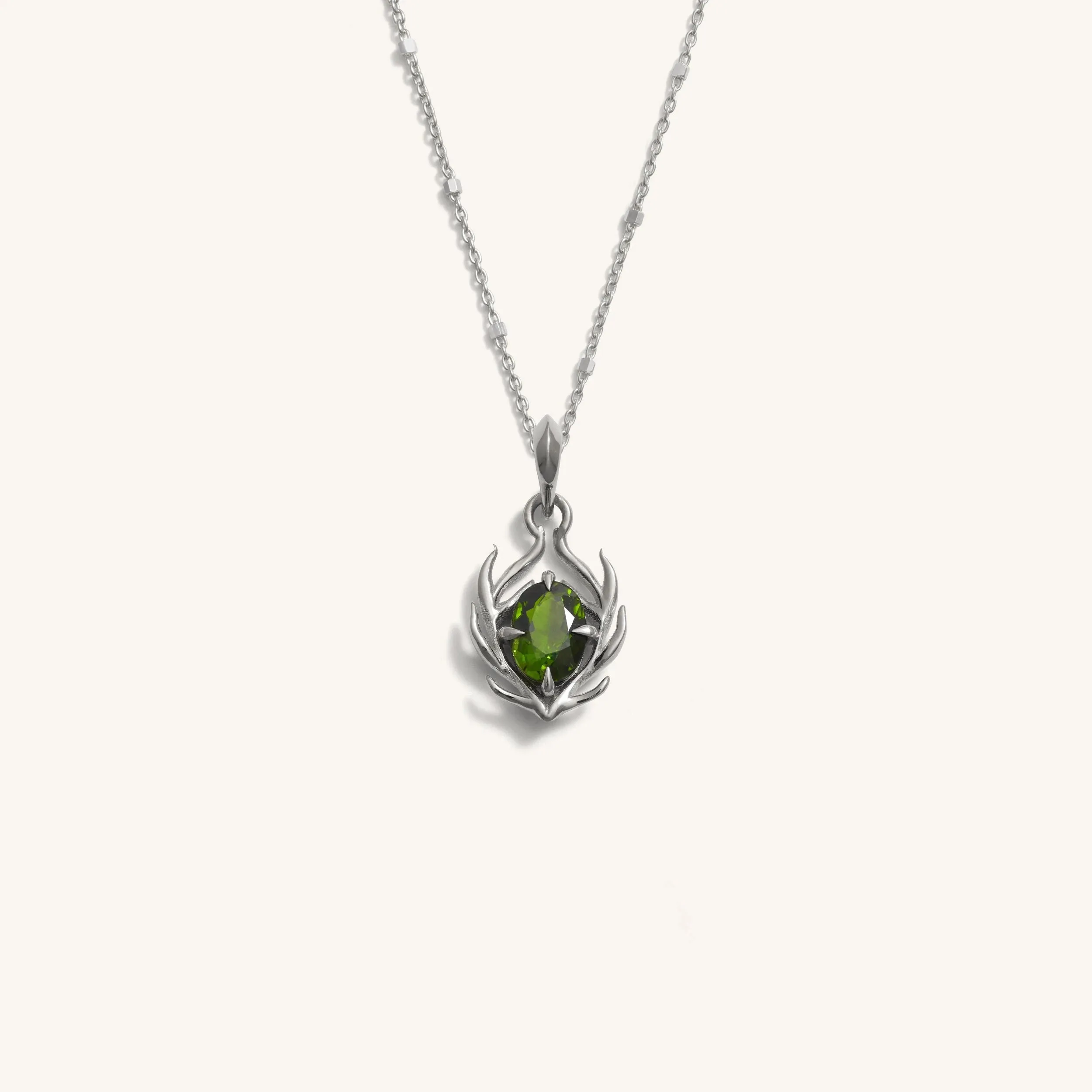 Tourmaline Stag Necklace sold by Awe Inspired product image thumbnail 5