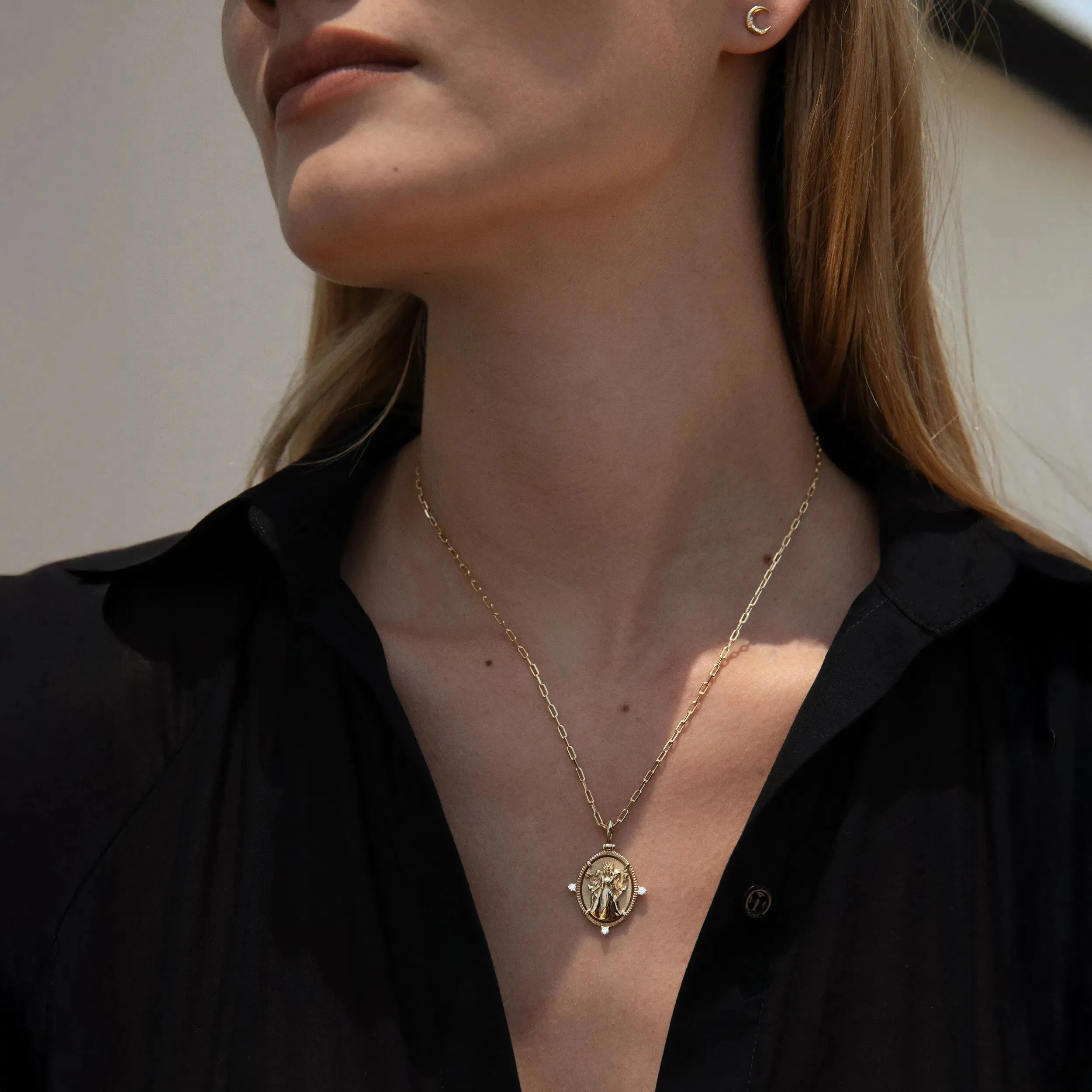 Diamond Hecate Necklace sold by Awe Inspired product image thumbnail 2