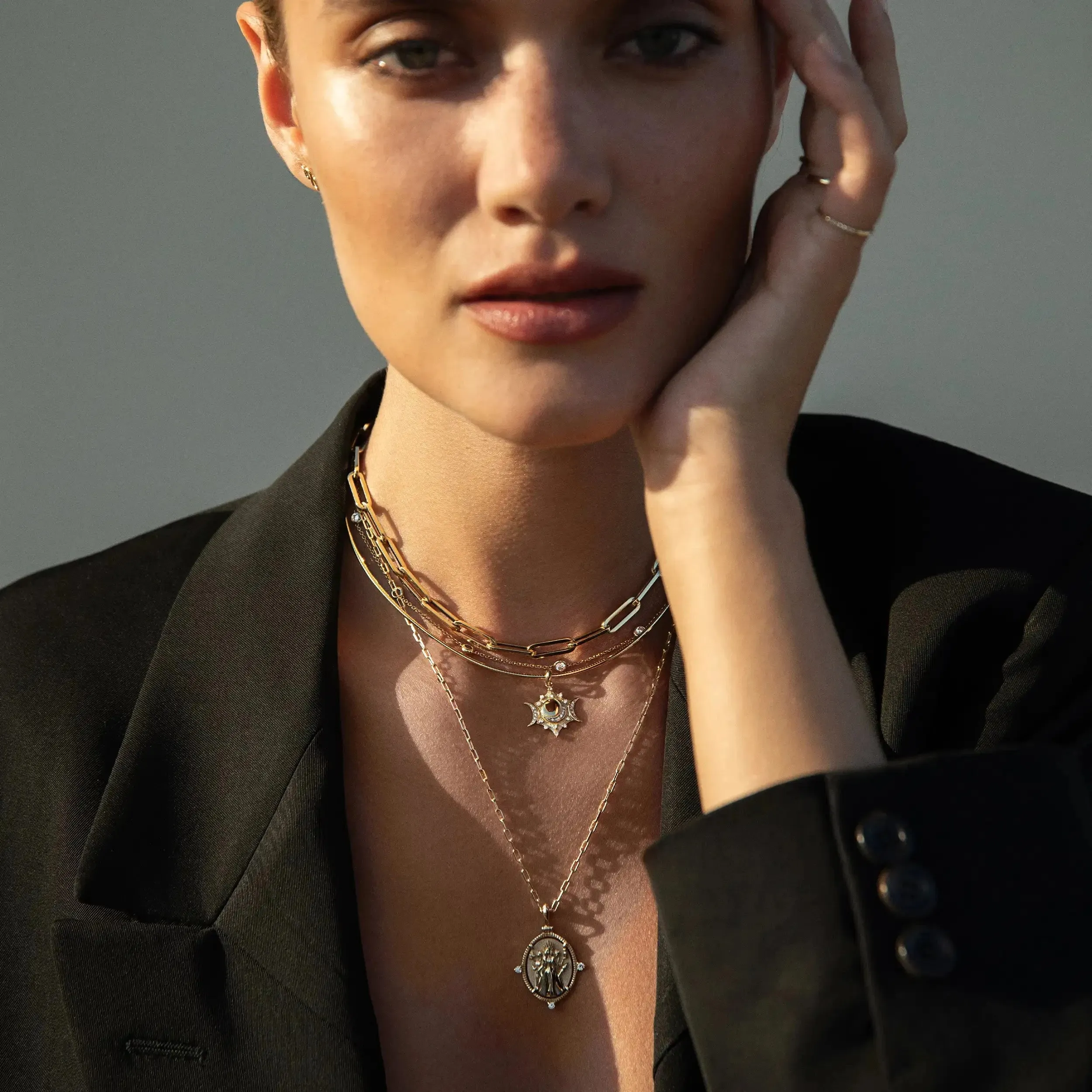 Diamond Hecate Necklace sold by Awe Inspired product image thumbnail 3