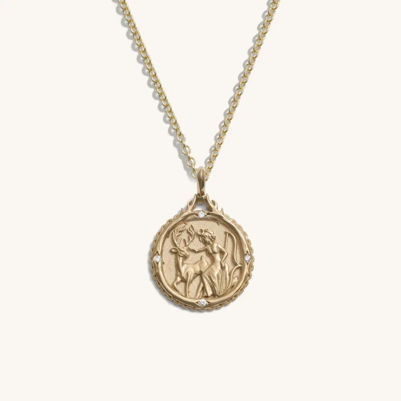 Diamond Artemis Necklace sold by Awe Inspired
