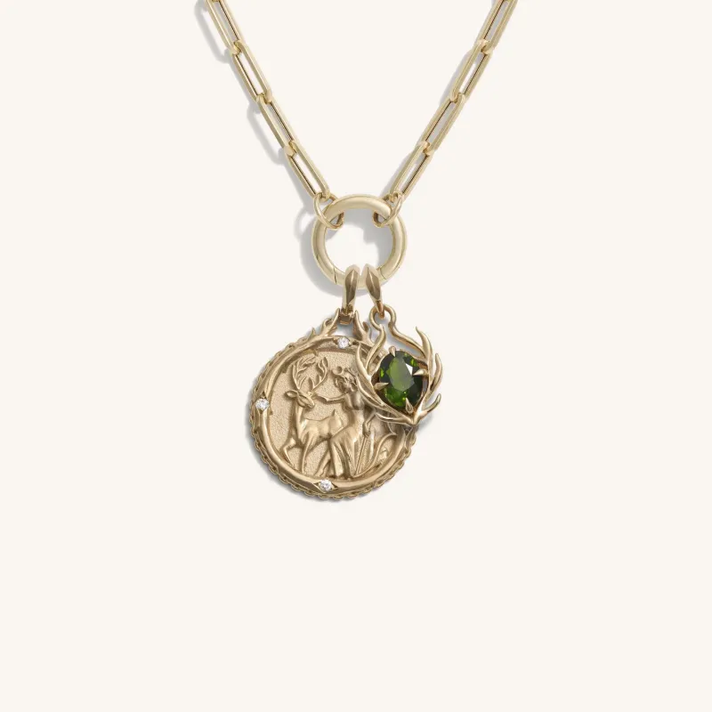 Artemis Charm Necklace sold by Awe Inspired