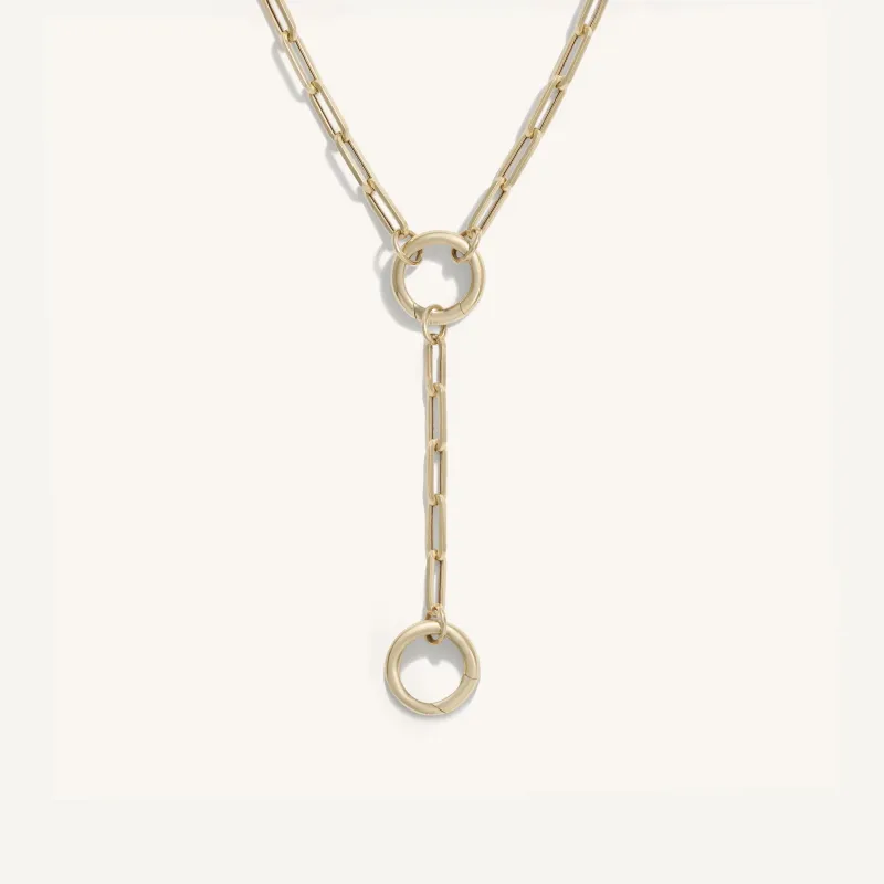 Lariat Collector Necklace sold by Awe Inspired