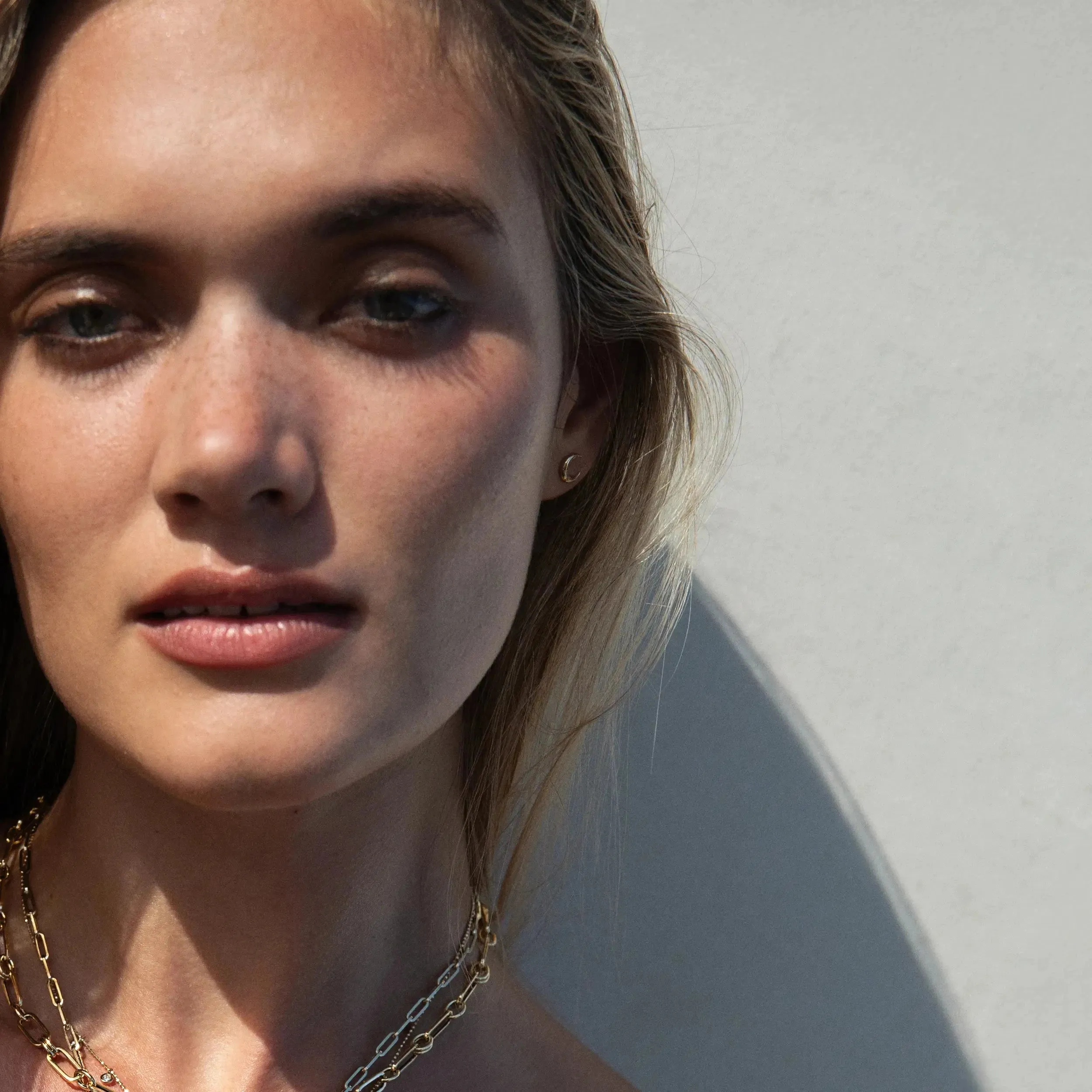 Diamond Moon Studs sold by Awe Inspired product image thumbnail 5