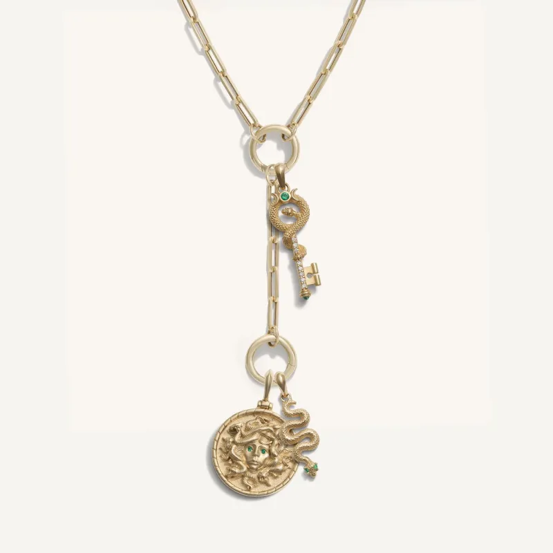 Medusa Snake Lariat Set sold by Awe Inspired