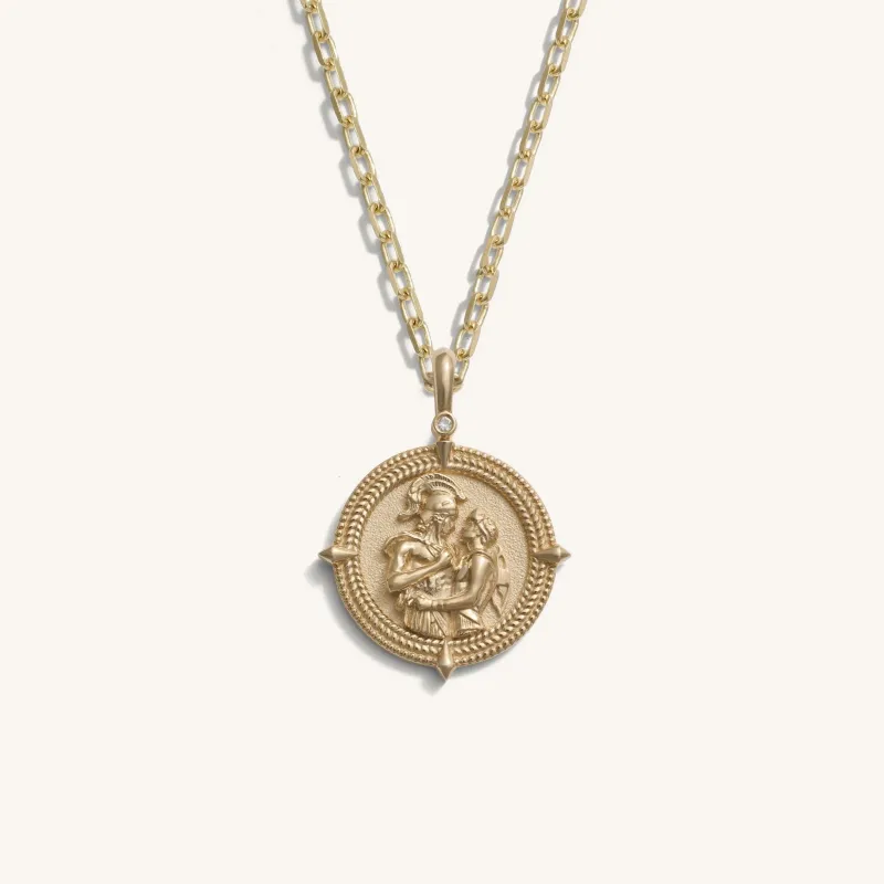Achilles & Patroclus Necklace sold by Awe Inspired
