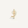 14k SG Number Ring #9 sold by Awe Inspired