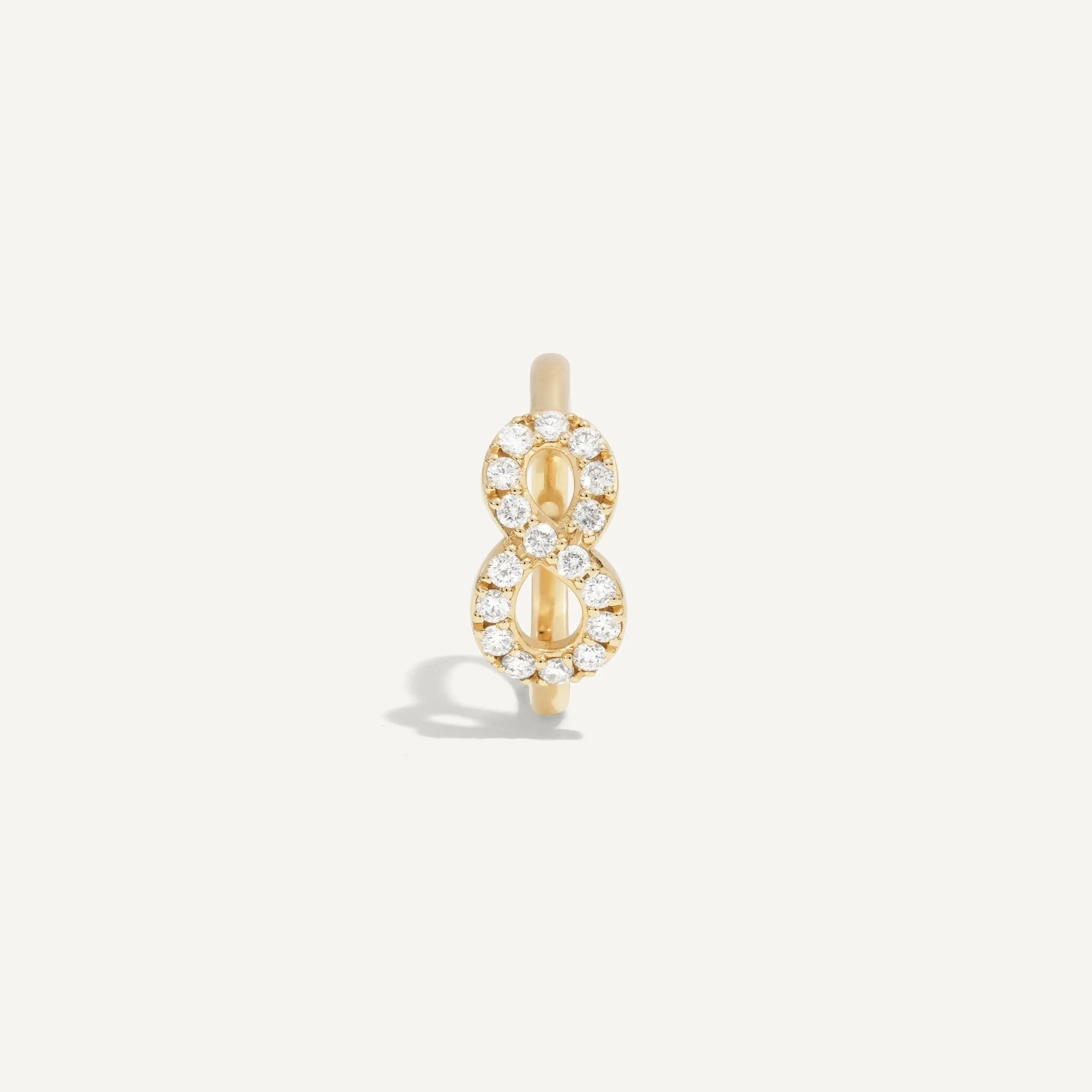 Diamond Angel Number 8 Ring sold by Awe Inspired