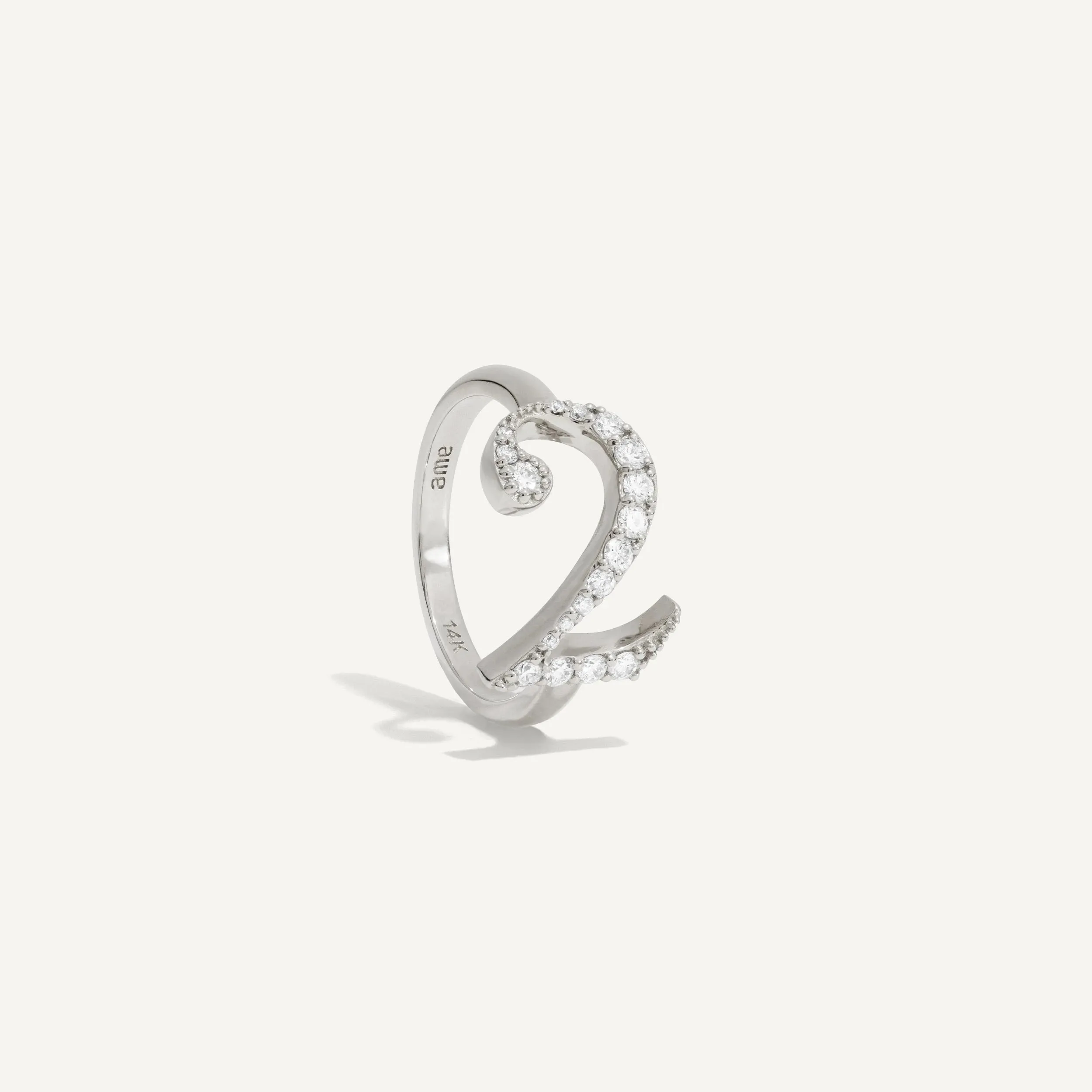 Diamond Angel Number 2 Ring sold by Awe Inspired product image thumbnail 3