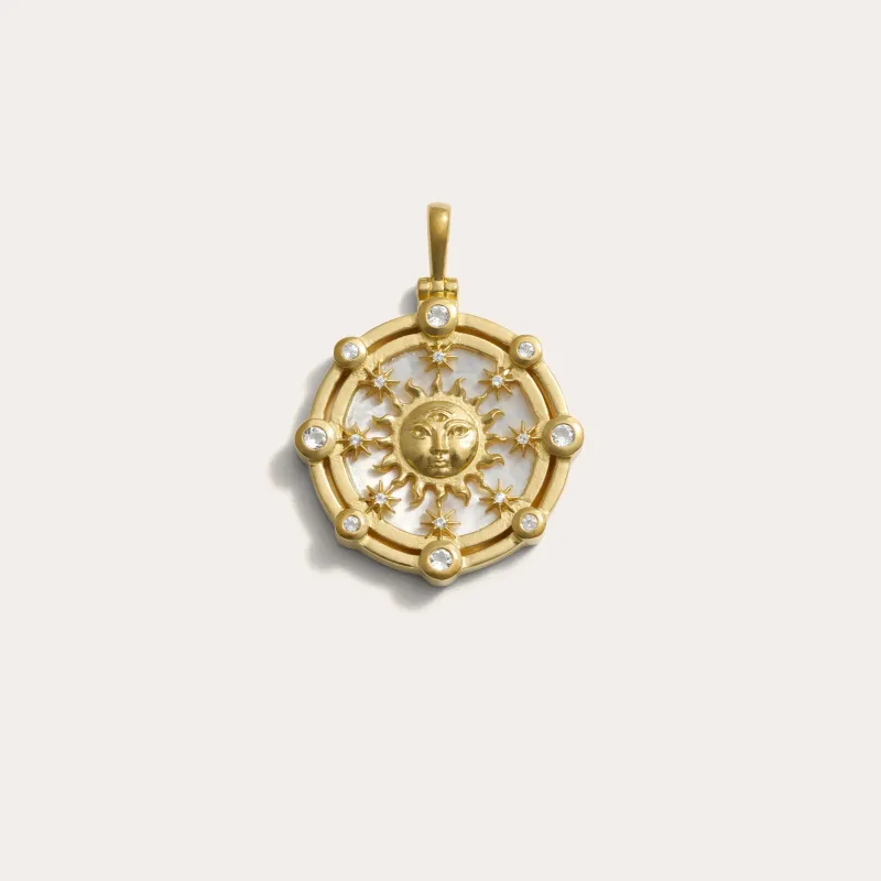 Divine Sun Pendant sold by Awe Inspired