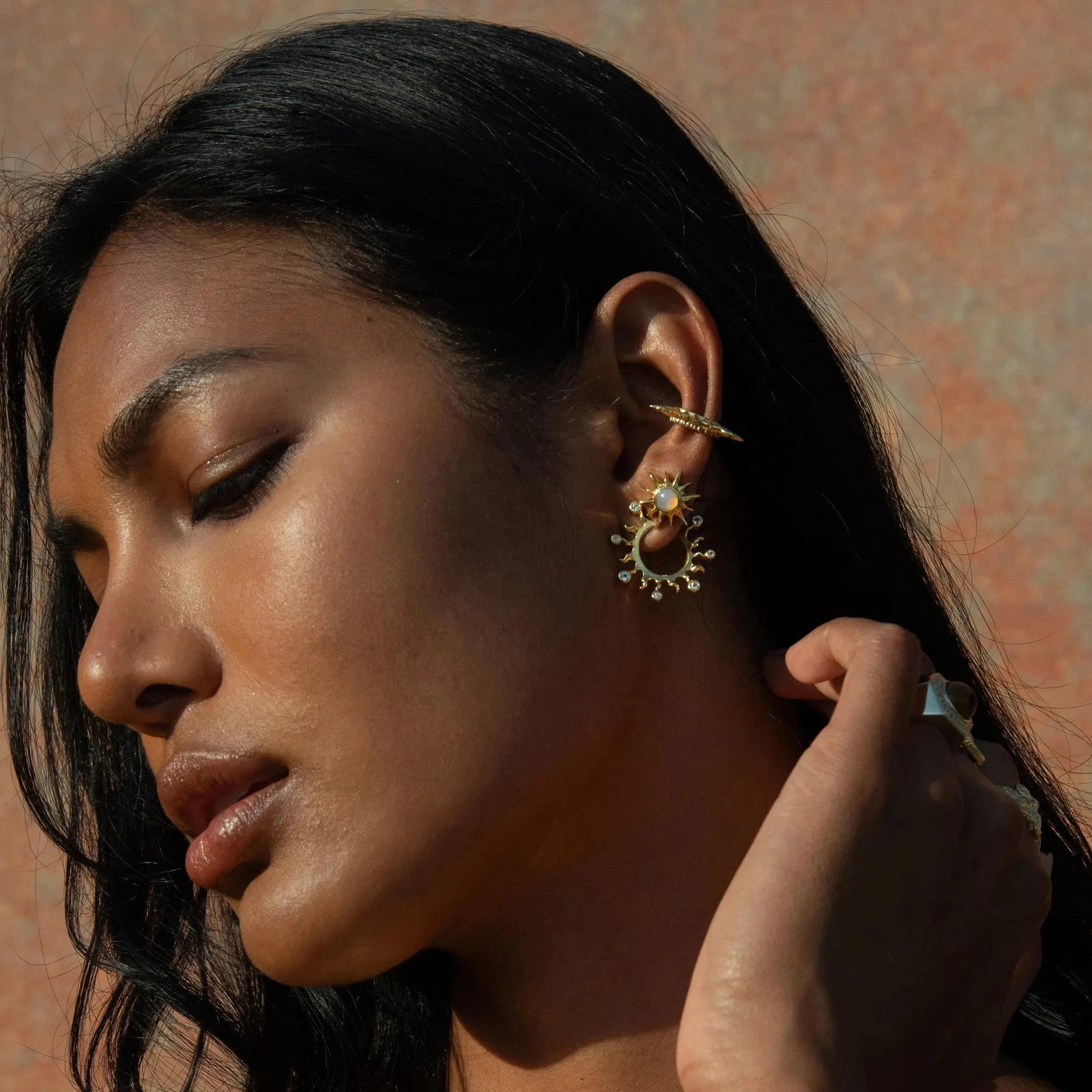 Sun Ear Cuff sold by Awe Inspired product image thumbnail 3