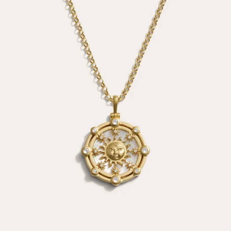 Divine Sun Necklace sold by Awe Inspired