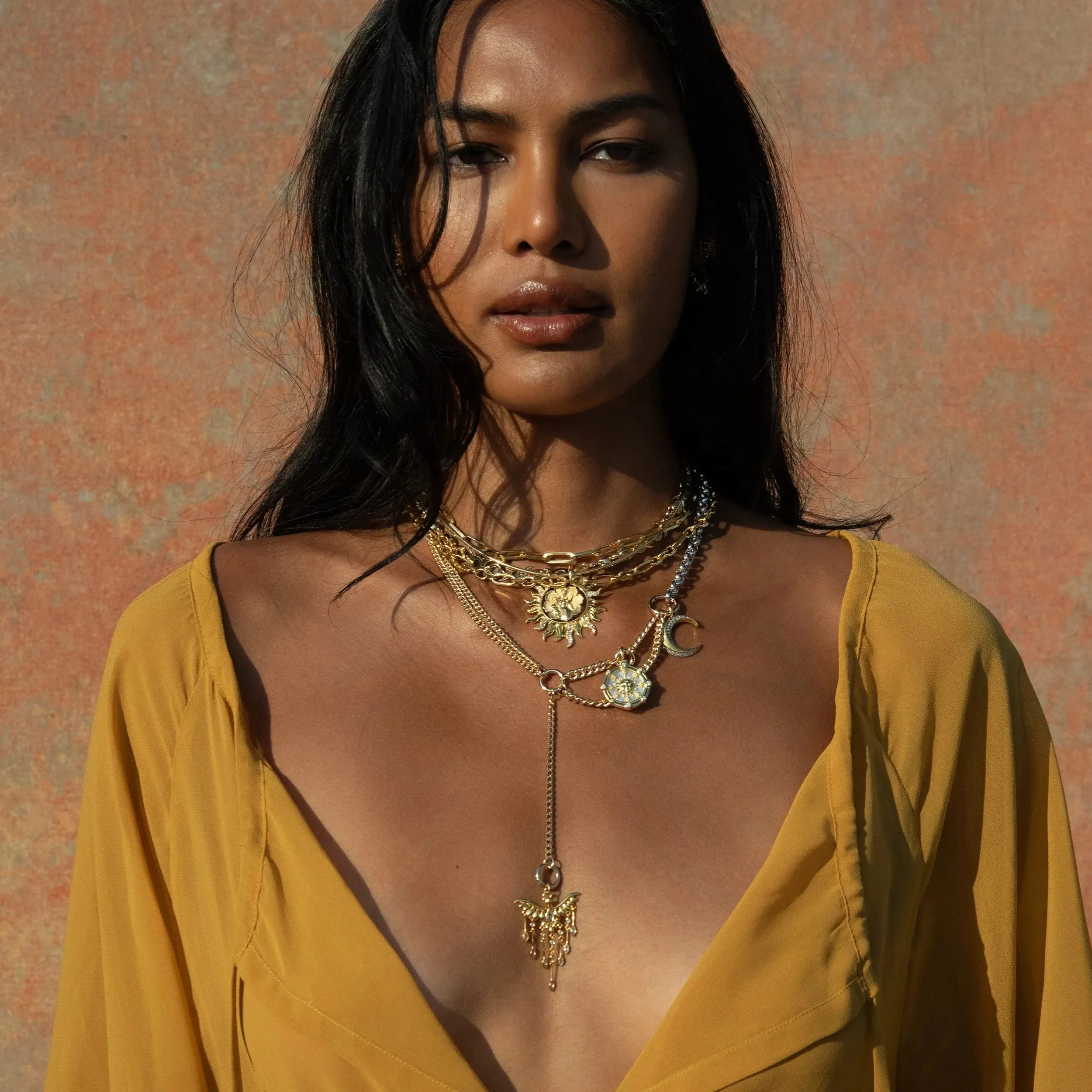 Mini Sun Halo Necklace sold by Awe Inspired product image thumbnail 3