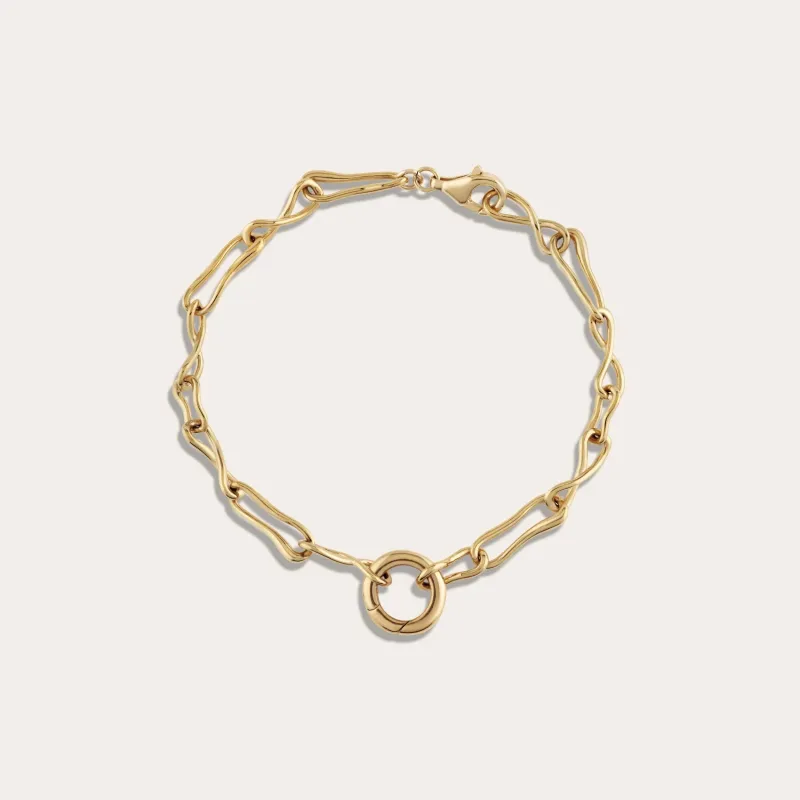 Molten Chain Bracelet sold by Awe Inspired