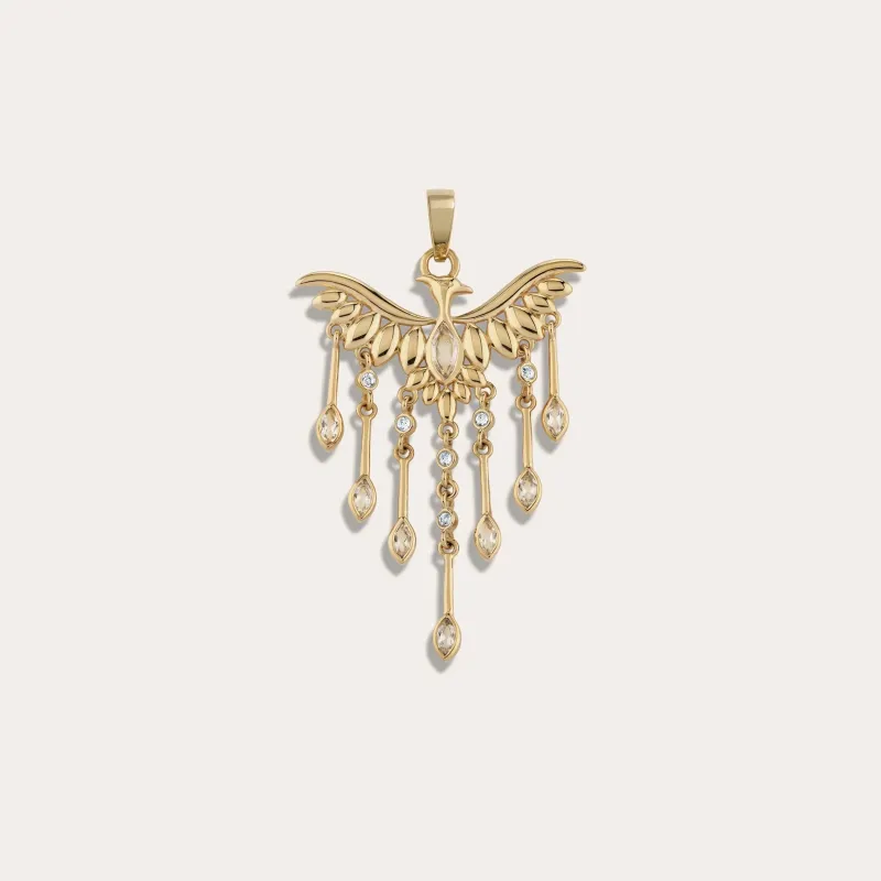 Chandelier Phoenix Pendant sold by Awe Inspired