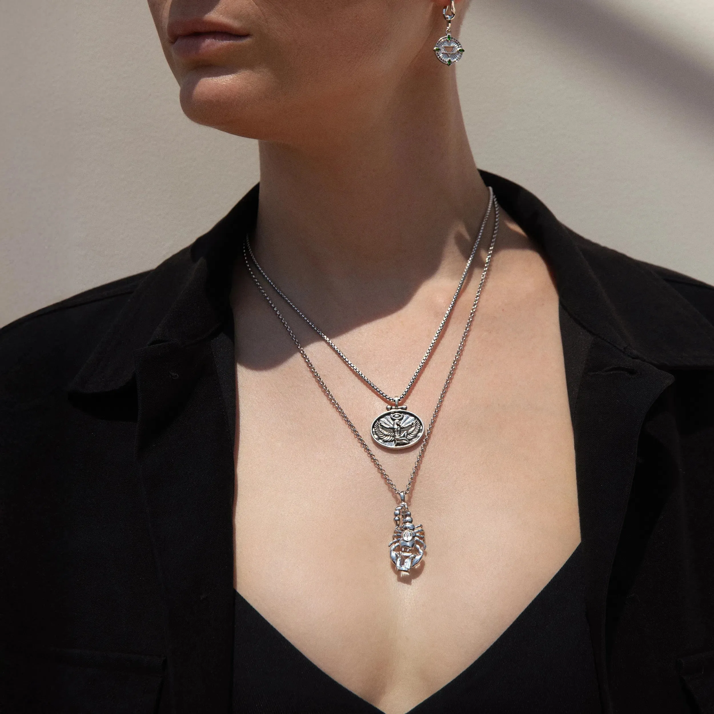 Isis Scorpion Necklace Set sold by Awe Inspired product image thumbnail 2