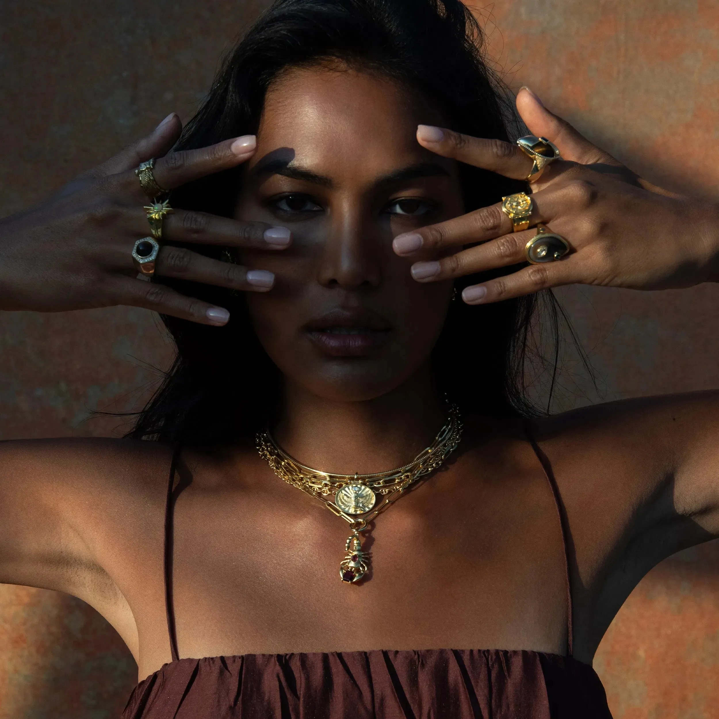Isis Scorpion Necklace Set sold by Awe Inspired product image thumbnail 3