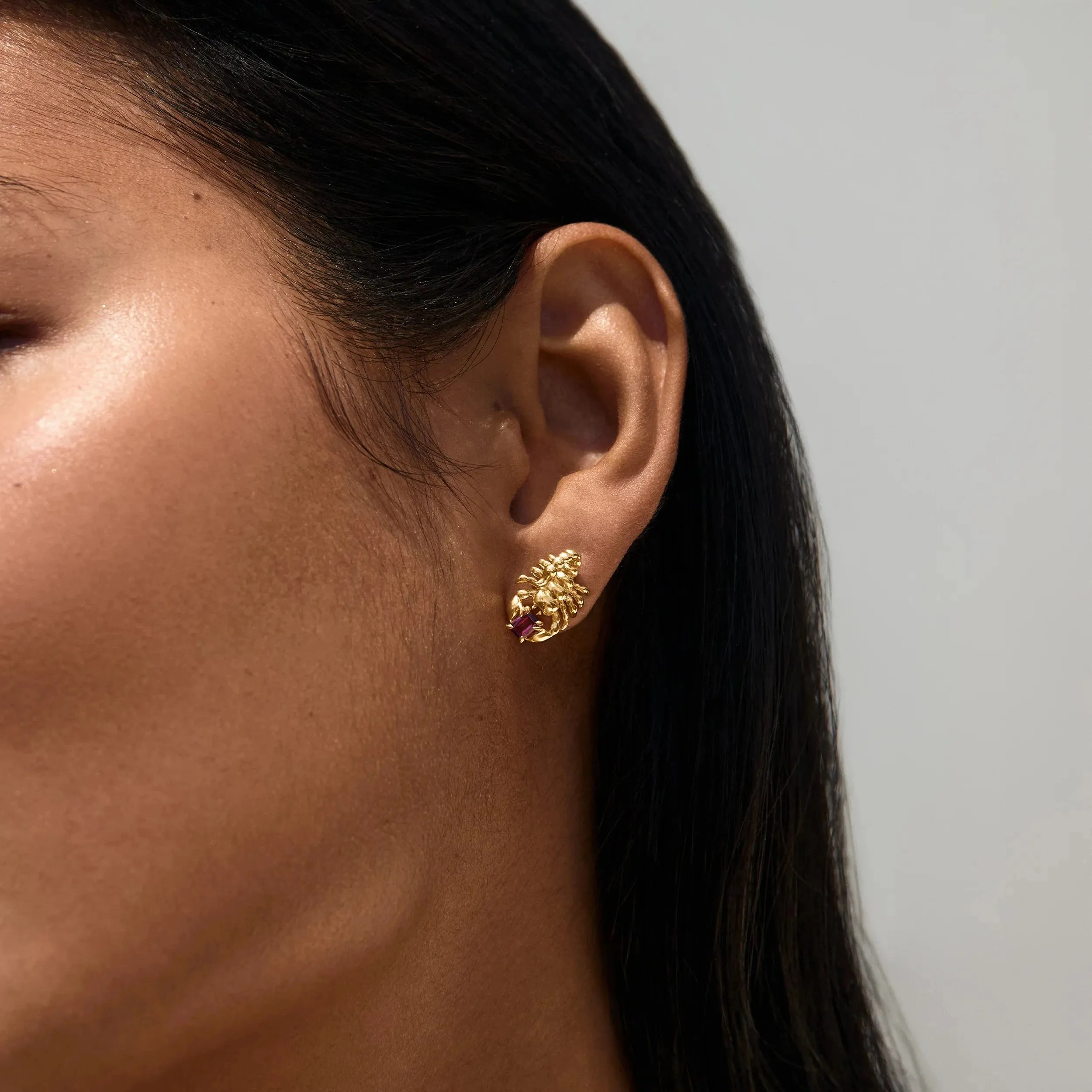 Gemstone Scorpion Stud Right sold by Awe Inspired product image thumbnail 3