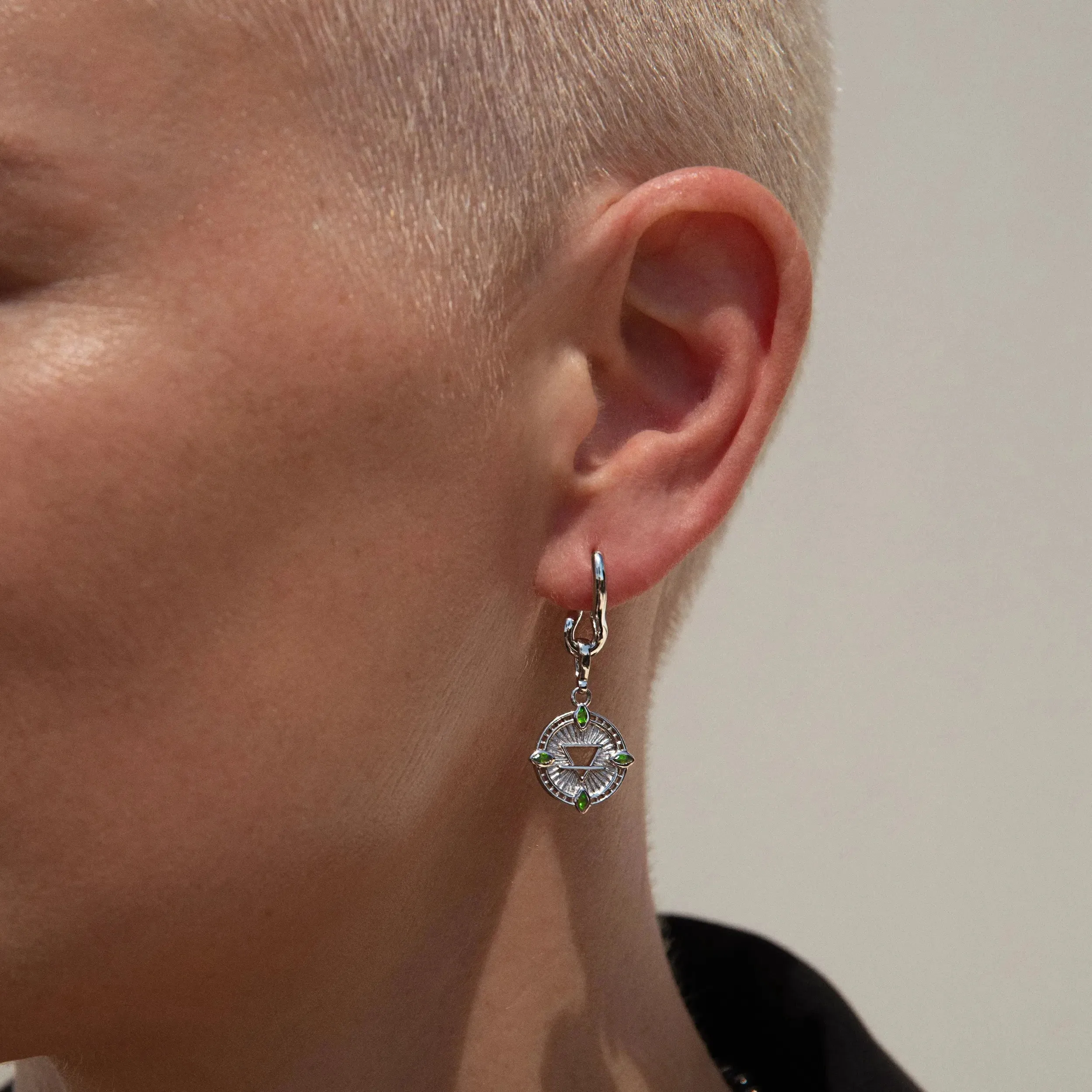 Single Mini Element Charm Hoop sold by Awe Inspired product image thumbnail 2